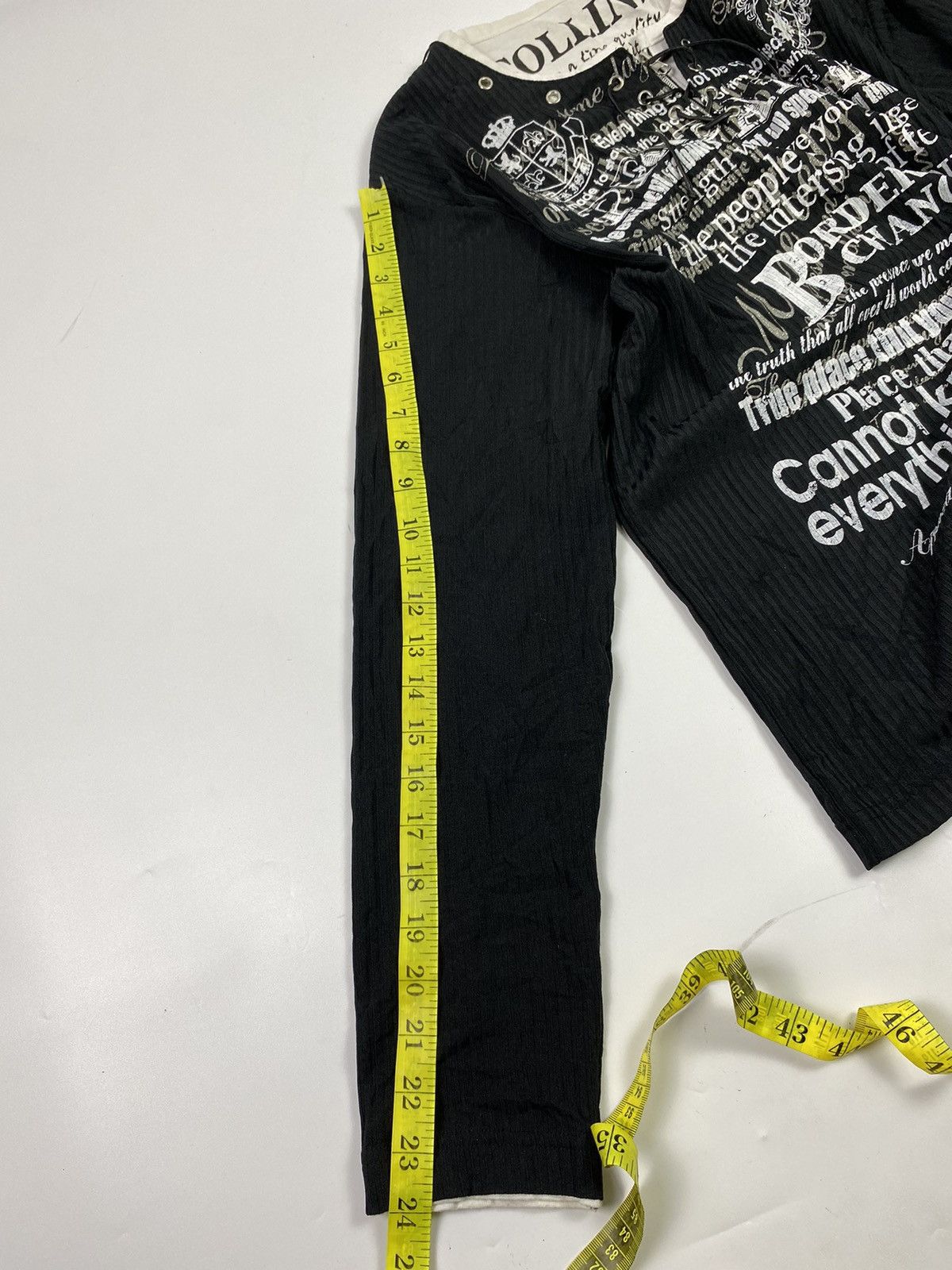 Hysteric Glamour vkei poem lace up longsleeve collins Size US M / EU 48-50 / 2 - 10 Thumbnail
