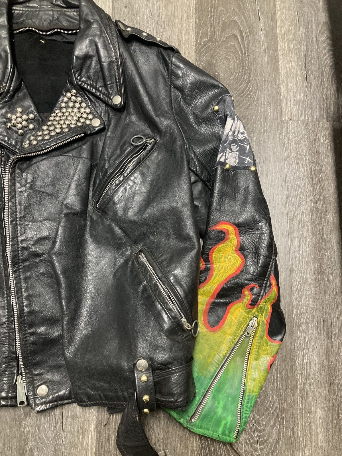 Bob Marley Bad Brains Bob Marley Rasta vintage biker Size US XS / EU 42 / 0 - 6 Thumbnail