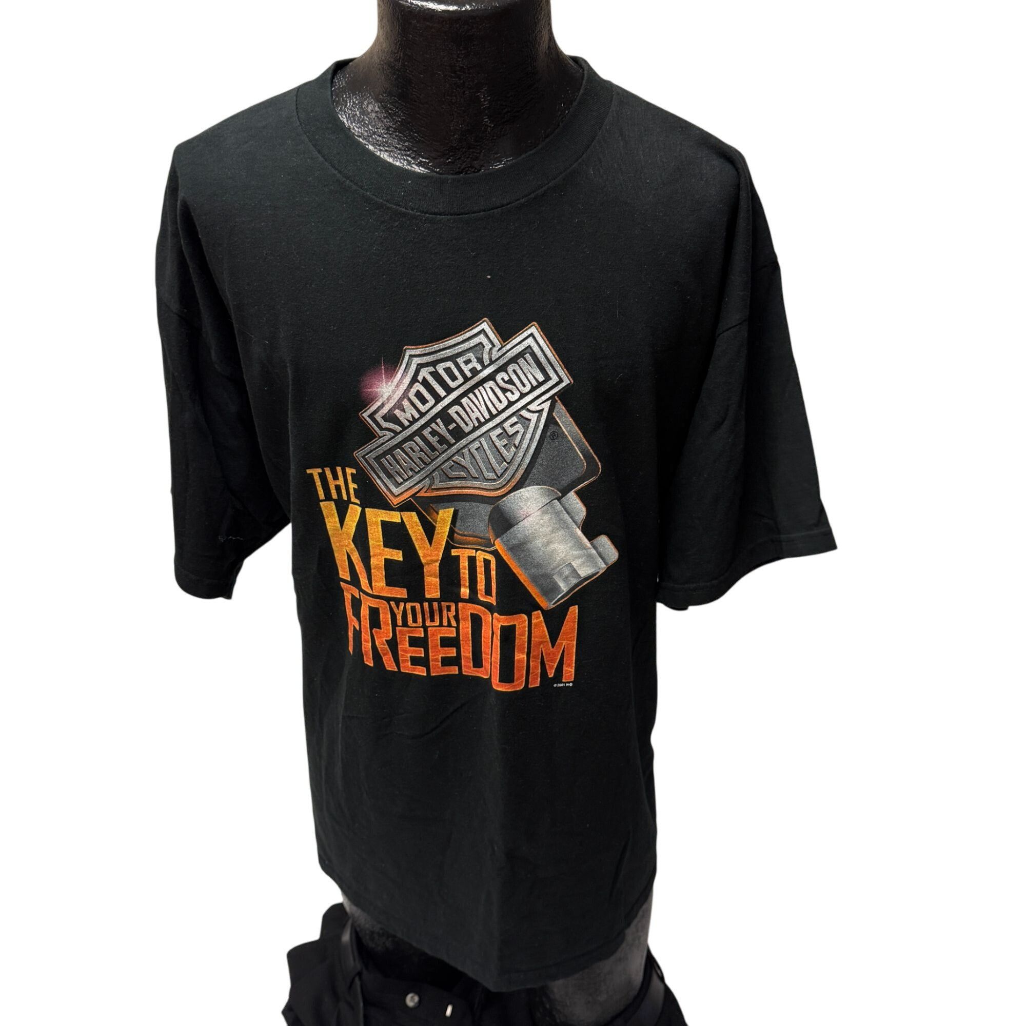 Harley Davidson H-D KEY TO FREEDOM Motorcycle Biker CRUISIN Naples SUNSET 2X Size US XXL / EU 58 / 5 - 2 Thumbnail