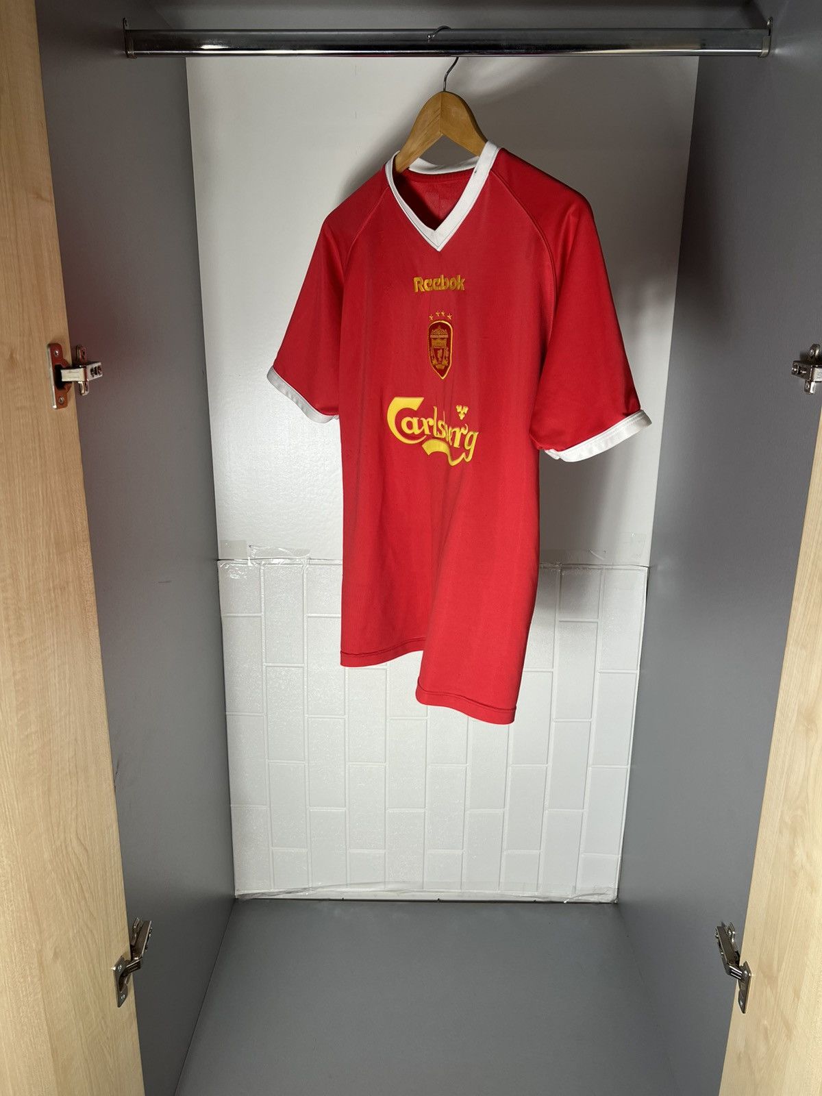 Reebok VINTAGE REEBOK FC LIVERPOOL ENGLAND SOCCER JERSEY RETRO 90s Size US M / EU 48-50 / 2 - 10 Thumbnail