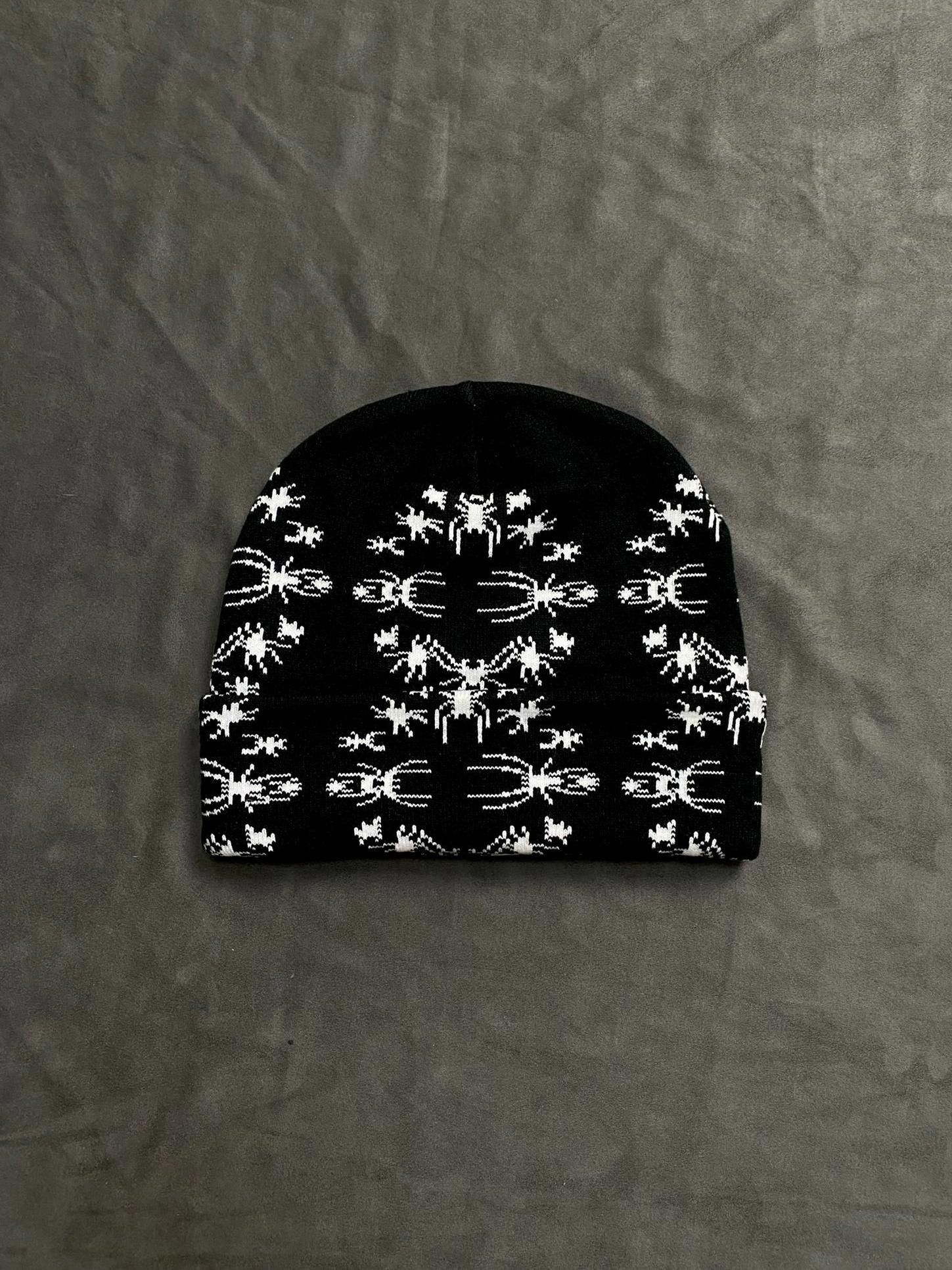 Fucking Awesome Rare Fucking Awesome Spider Stamp No Cuff Knit Blue Beanie Size ONE SIZE - 1 Thumbnail