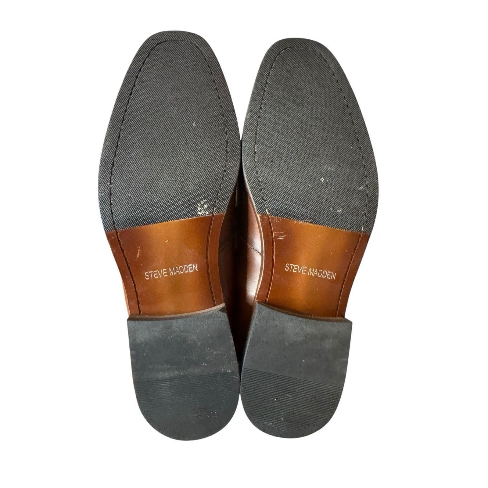 Steve Madden Steve Madden Dalton Penny Loafers Leather Size 10.5 Cognac Size US 10.5 / EU 43-44 - 7 Thumbnail