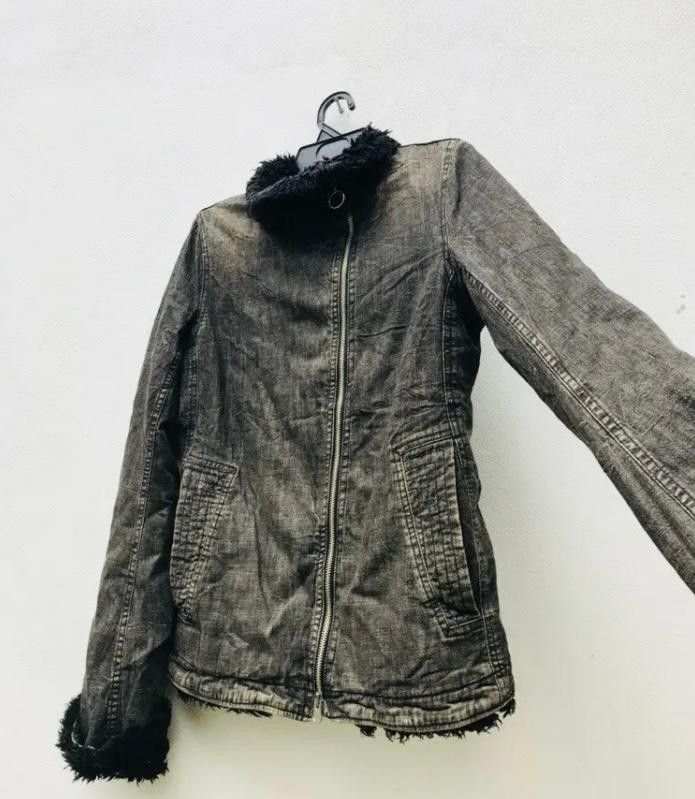 Hysteric Glamour Vintage HYSTERIC GLAMOUR Denim Trucker Jacket Size M / US 6-8 / IT 42-44 - 5 Thumbnail
