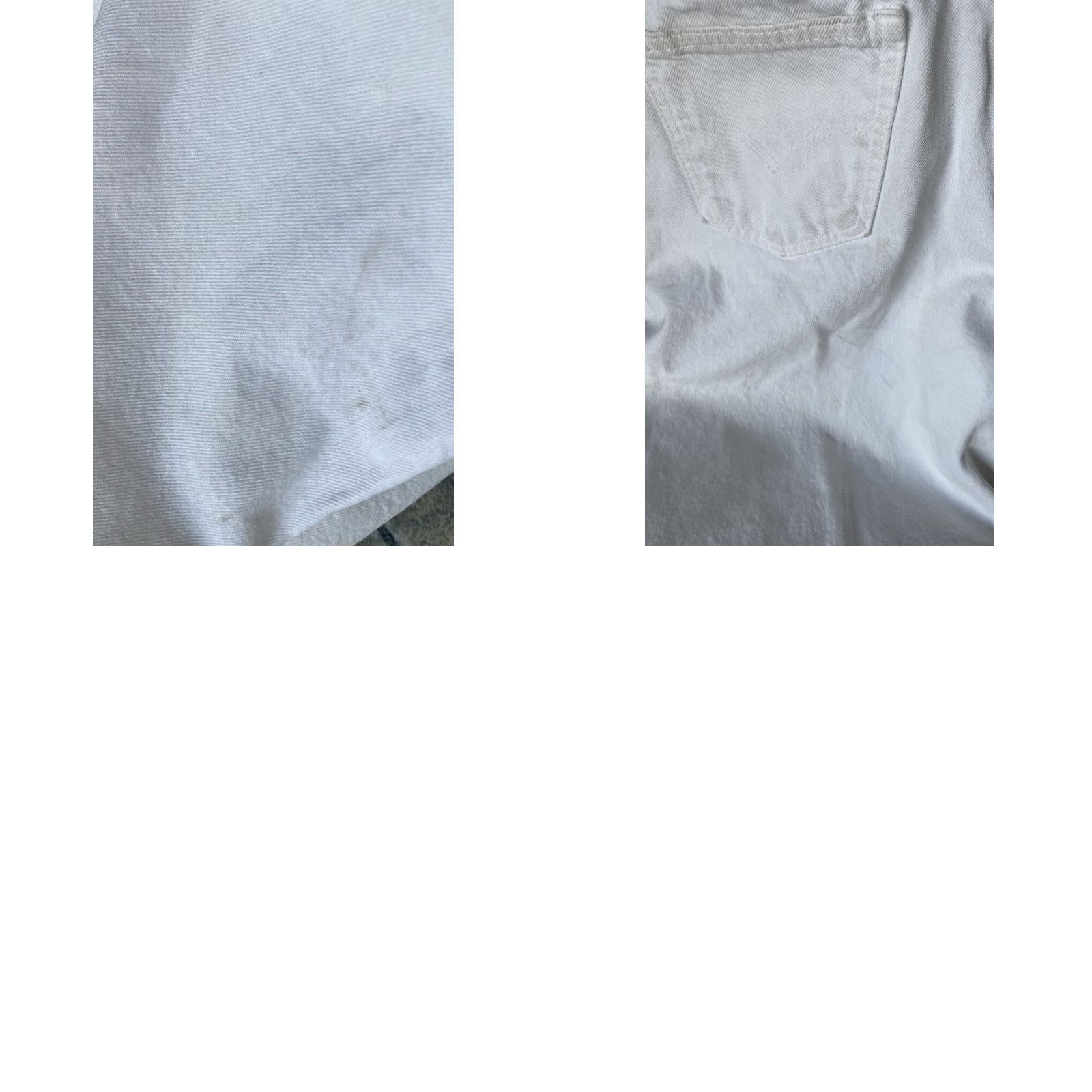 Levi's VINTAGE Levi’s 565 Orange Tab Shorts Denim White Men 30 Regular Shorts White Denim Men 30 Vintage Size US 30 / EU 46 - 10 Thumbnail