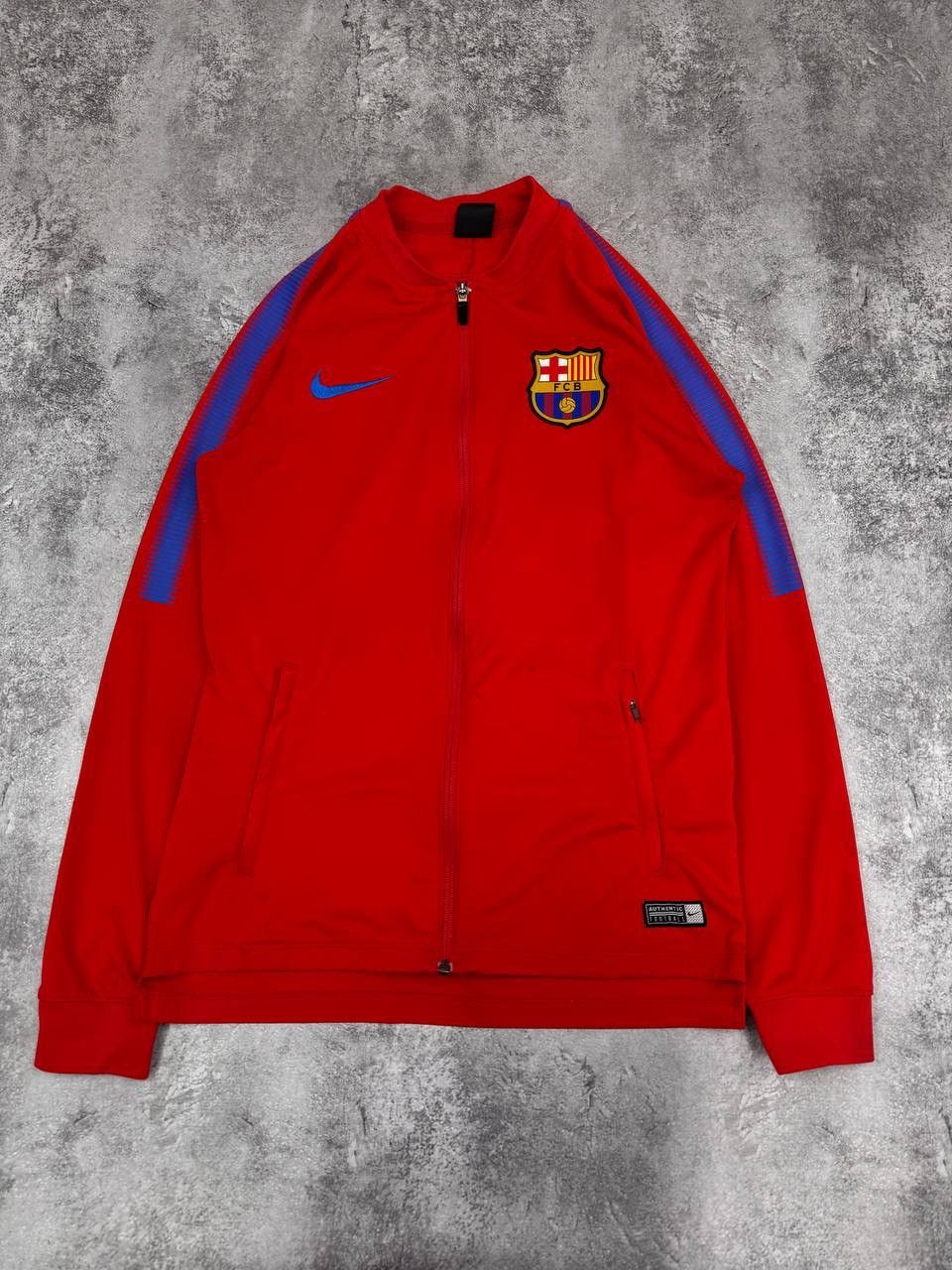 Nike Nike Dri-Fit FC Barcelona Men's Track Jacket Red Size S Size US S / EU 44-46 / 1 - 1 Thumbnail