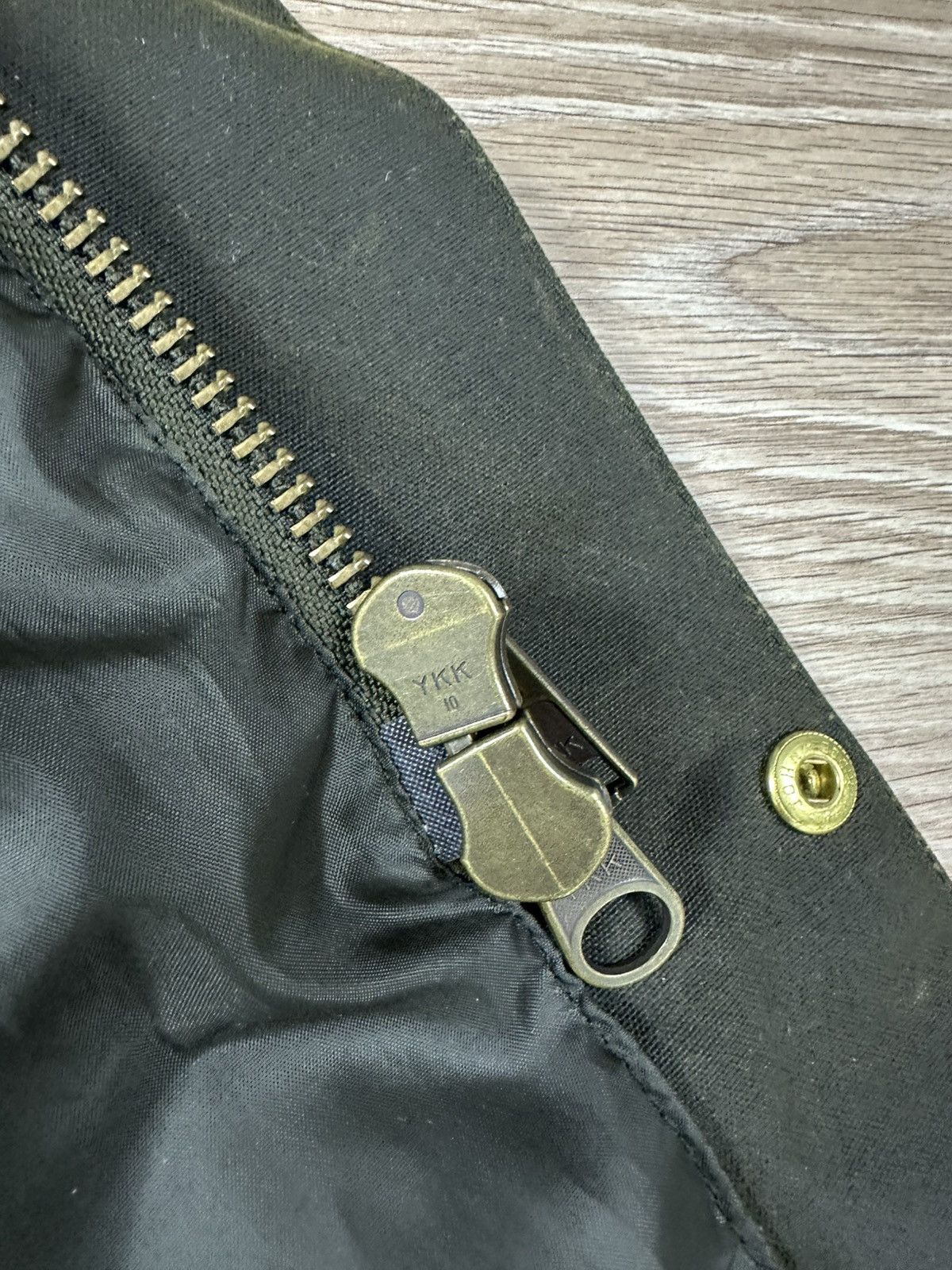 Harris Tweed × Seil Marschall Seil Marschall wax Parka Coat Green jacket Harris Tweed Size US L / EU 52-54 / 3 - 12 Thumbnail