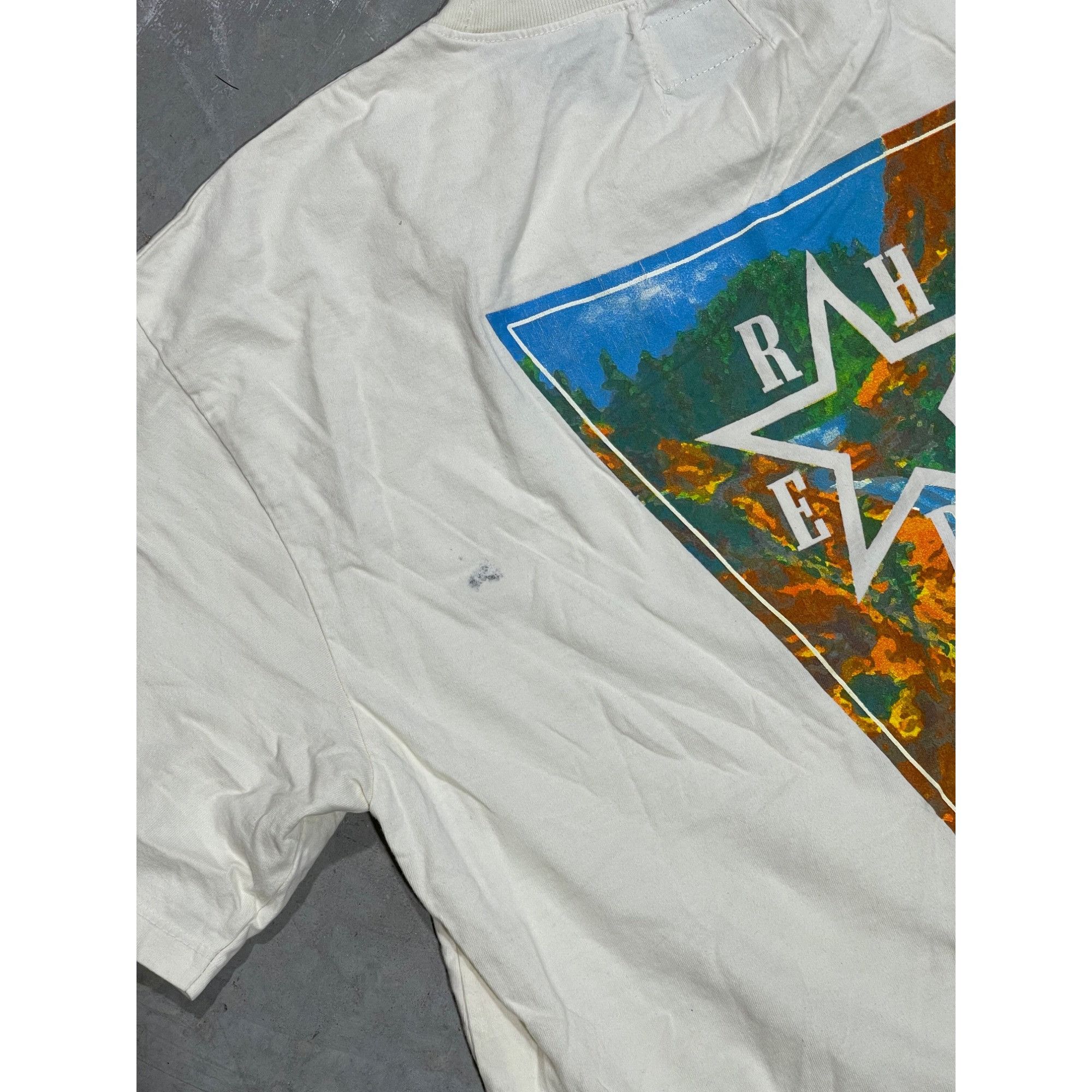 Rhude RHUDE SURREALISM CREAM TEE SZ MEDIUM Size US M / EU 48-50 / 2 - 8 Thumbnail