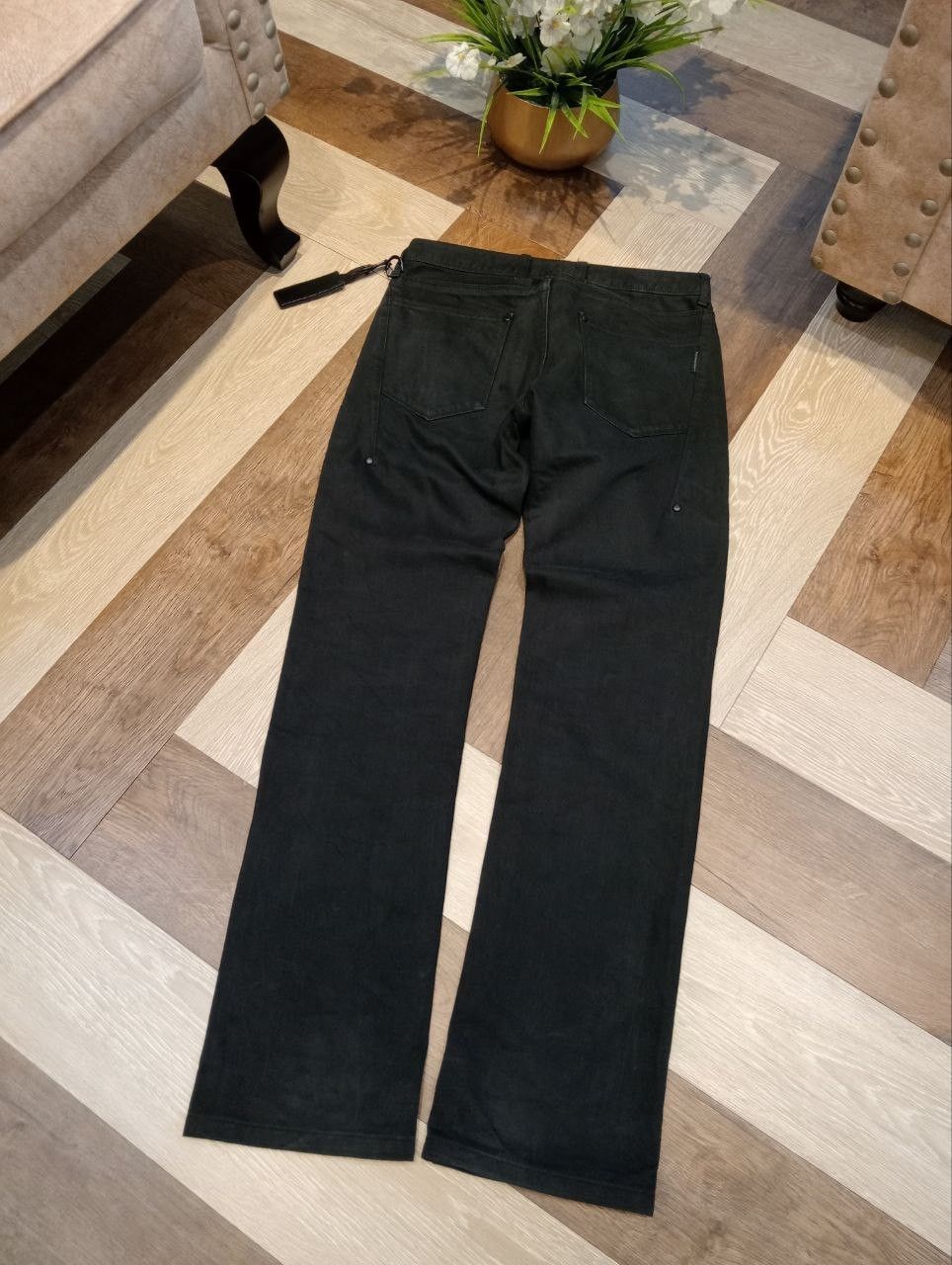 Neil Barrett BLACK BARRETT NEIL BARRETT BLACK DENIM PANTS Size US 31 - 10 Thumbnail