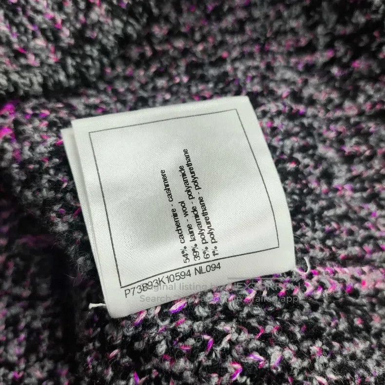 Chanel Chanel Pink and gray woollen knitted vest Size XS / US 0-2 / IT 36-38 - 6 Thumbnail