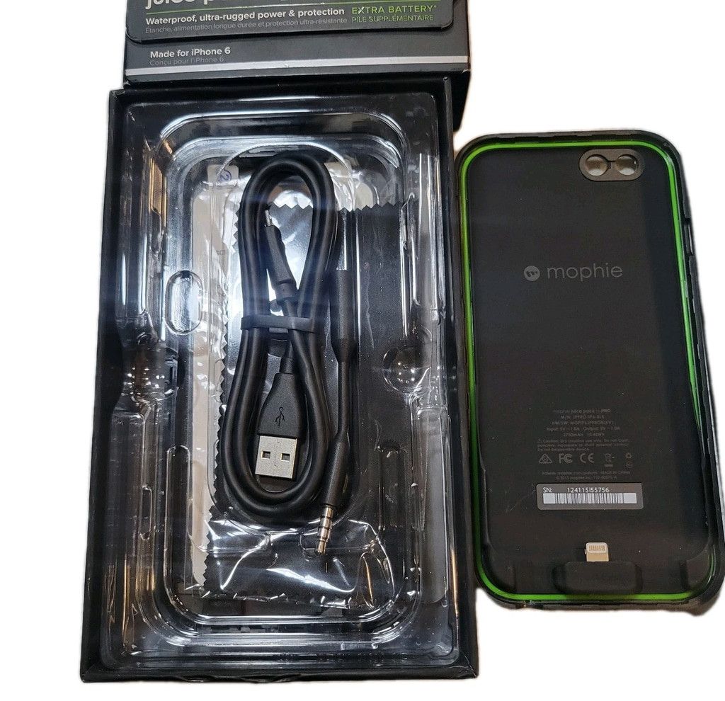 Mophie MOPHIE JUICE Pack H2OPro 100% Battery Strength iPhone 6 & 6S Size ONE SIZE - 2 Thumbnail