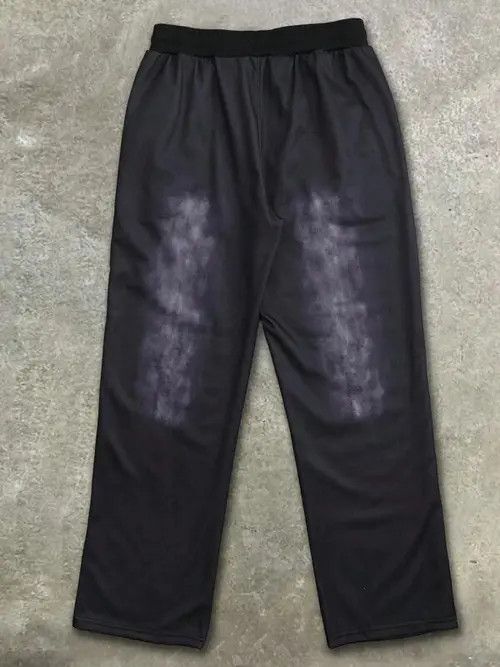 Japanese Brand Midori x Meifa Letter Print Drip Offset sweatpants hip hop Size US 34 / EU 50 - 6 Thumbnail