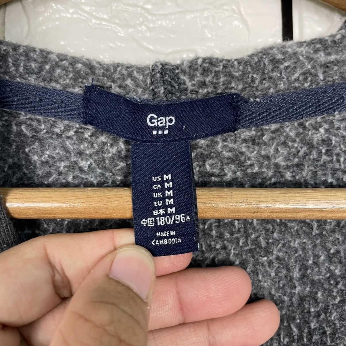 Gap Gap Big Logo Zipper Hoodie Size US M / EU 48-50 / 2 - 15 Thumbnail