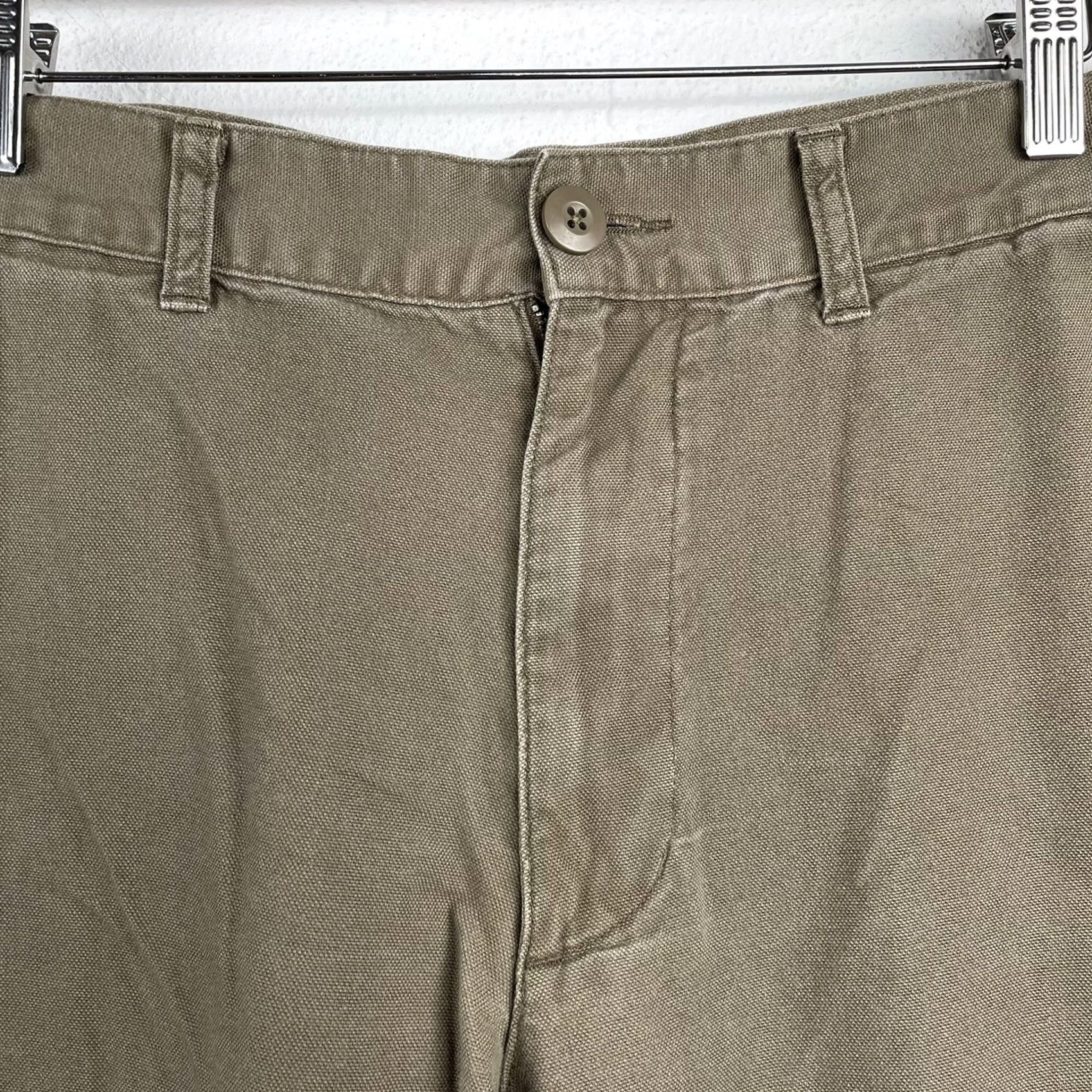 Patagonia Patagonia Pants Chino Men's Organic Cotton Brown Regular Wide-Leg 33x31.5 Inseam 28? Size US 35 - 4 Thumbnail