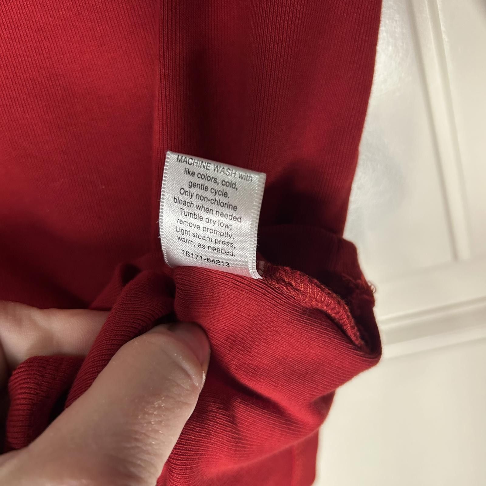 Pendleton Pendleton 100% Cotton Long Sleeve Top red size small womens Size S / US 4 / IT 40 - 5 Thumbnail