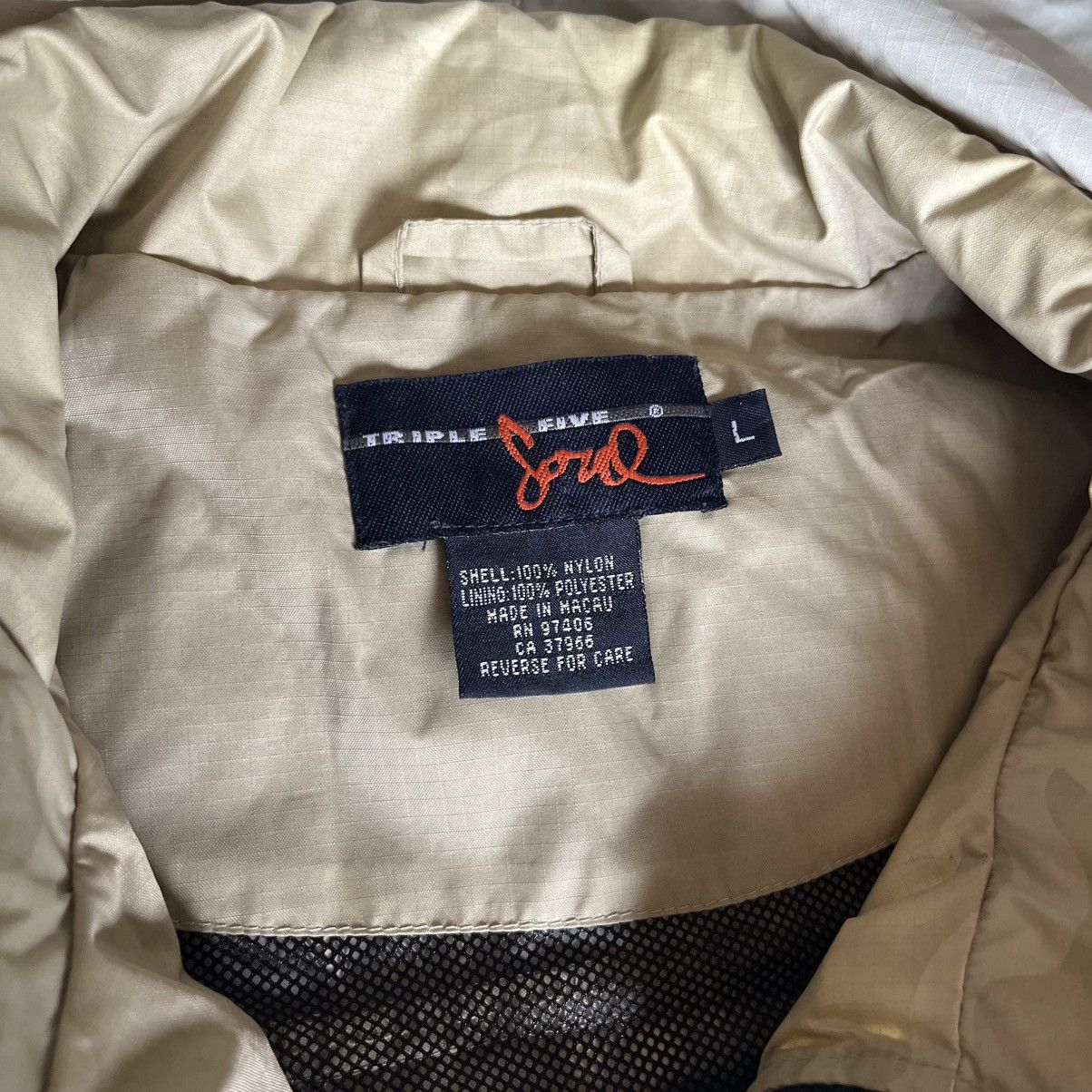 Vintage Vintage 1990s Triple Five Soul Break Away Tech Hooded Jacket Size US L / EU 52-54 / 3 - 8 Thumbnail