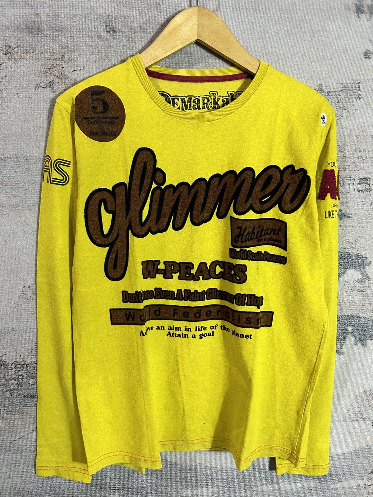 Hysteric Glamour Undefined Japan Poem Longsleeve Y2k Size US M / EU 48-50 / 2 - 1 Thumbnail