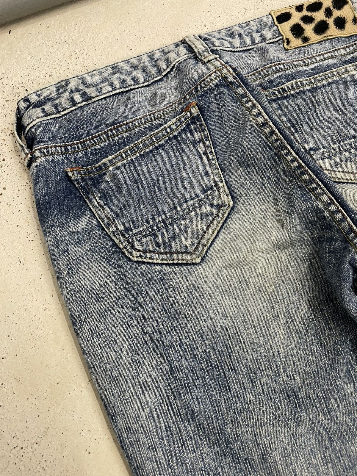Acid Wash Rusty Skinny Japan Denim