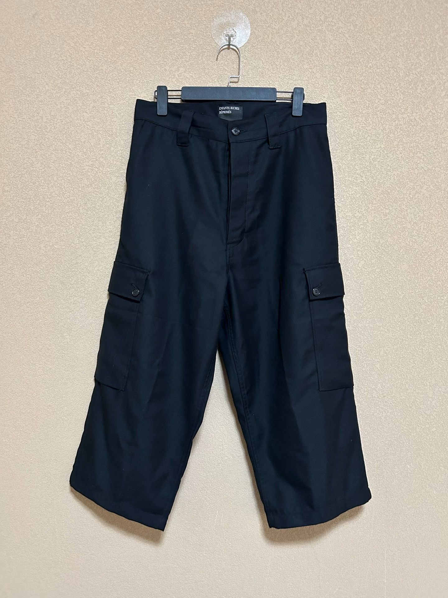 Enfants Riches Deprimes Enfants Riches Déprimés Wool Cargo Wide-Leg Pants Size US 34 / EU 50 - 1 Thumbnail