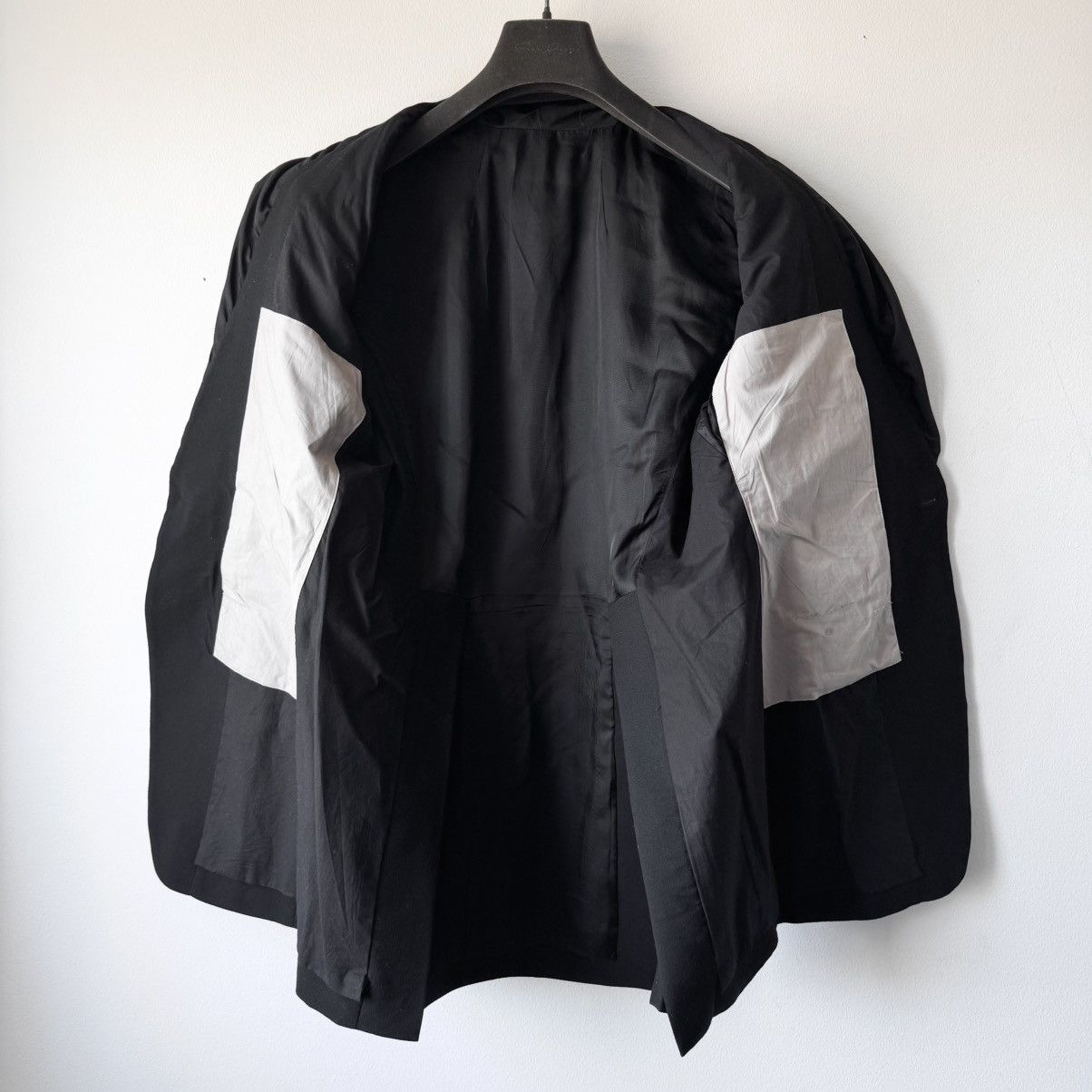 Rick Owens Rick Owens SS2015 Black Wool Silk Shawl Collar Blazer Jacket Size US M / EU 48-50 / 2 - 9 Thumbnail