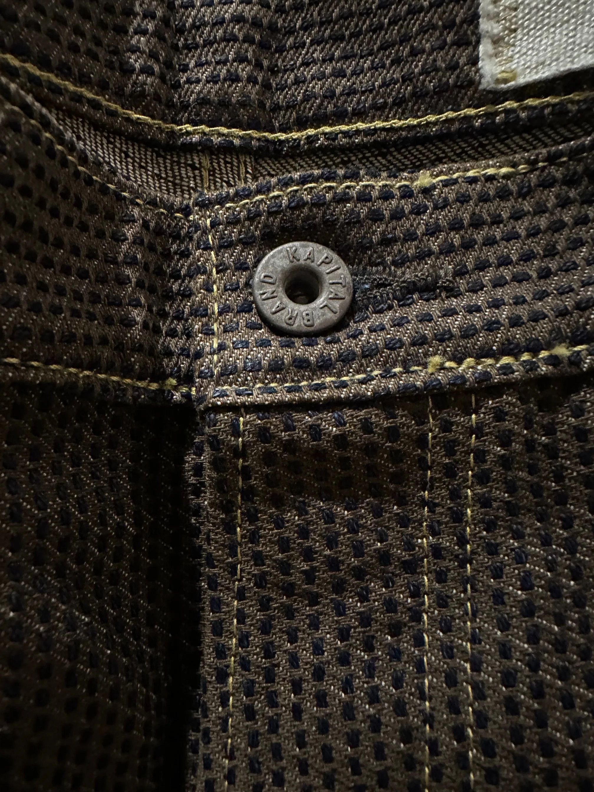 Kapital KAPITAL “Century Denim” — INDIGO No.5-S (Sashiko) Jeans Size US 36 / EU 52 - 5 Thumbnail