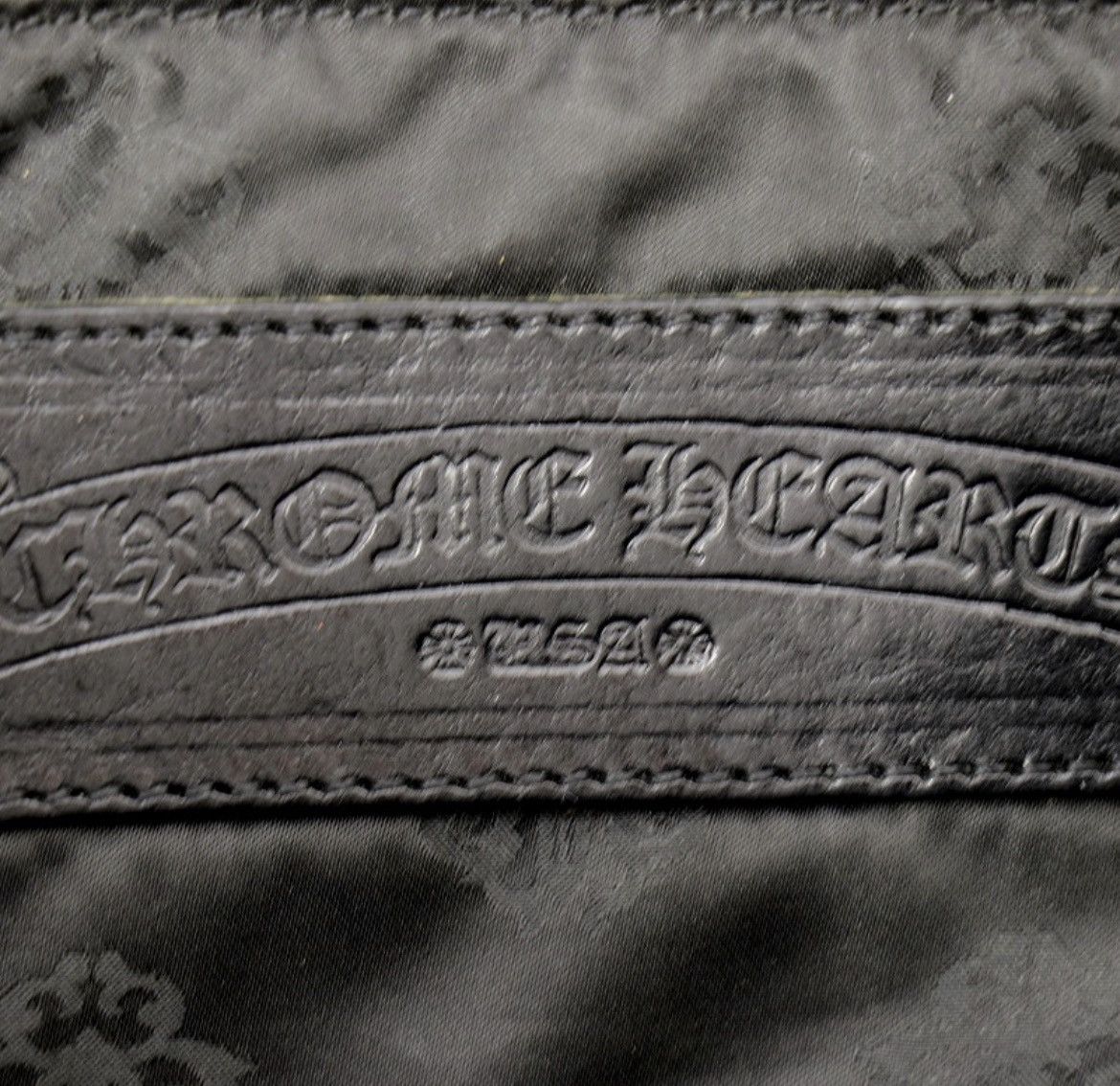 Chrome Hearts Chrome Hearts Silver Leather TAKA BAG Bag Small ch Cross Size ONE SIZE - 7 Thumbnail