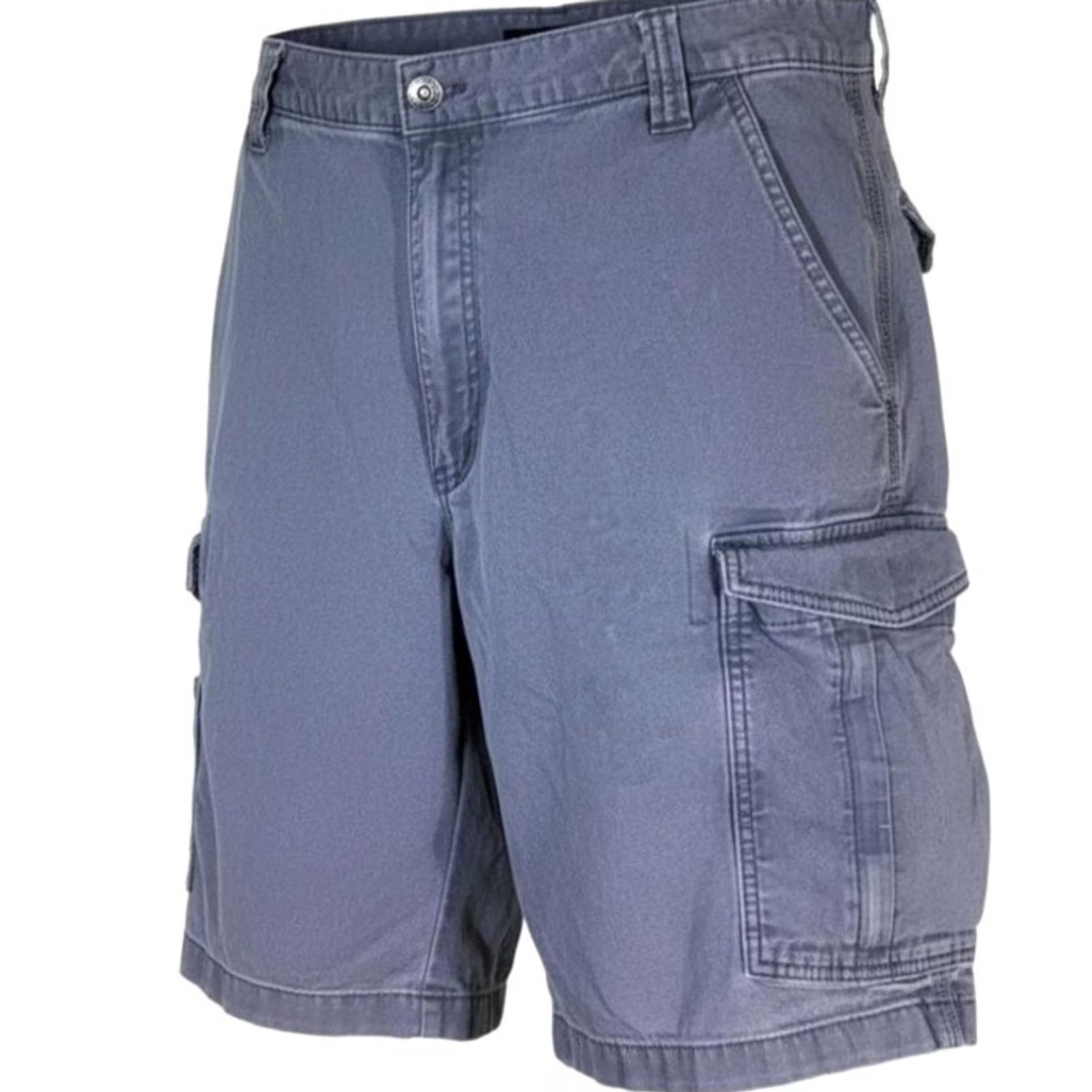 Carhartt Carhartt Shorts Mens 42 Blue Cargo Relaxed Fit Stretch Canvas 11 Inseam Size US 42 / EU 58 - 2 Thumbnail