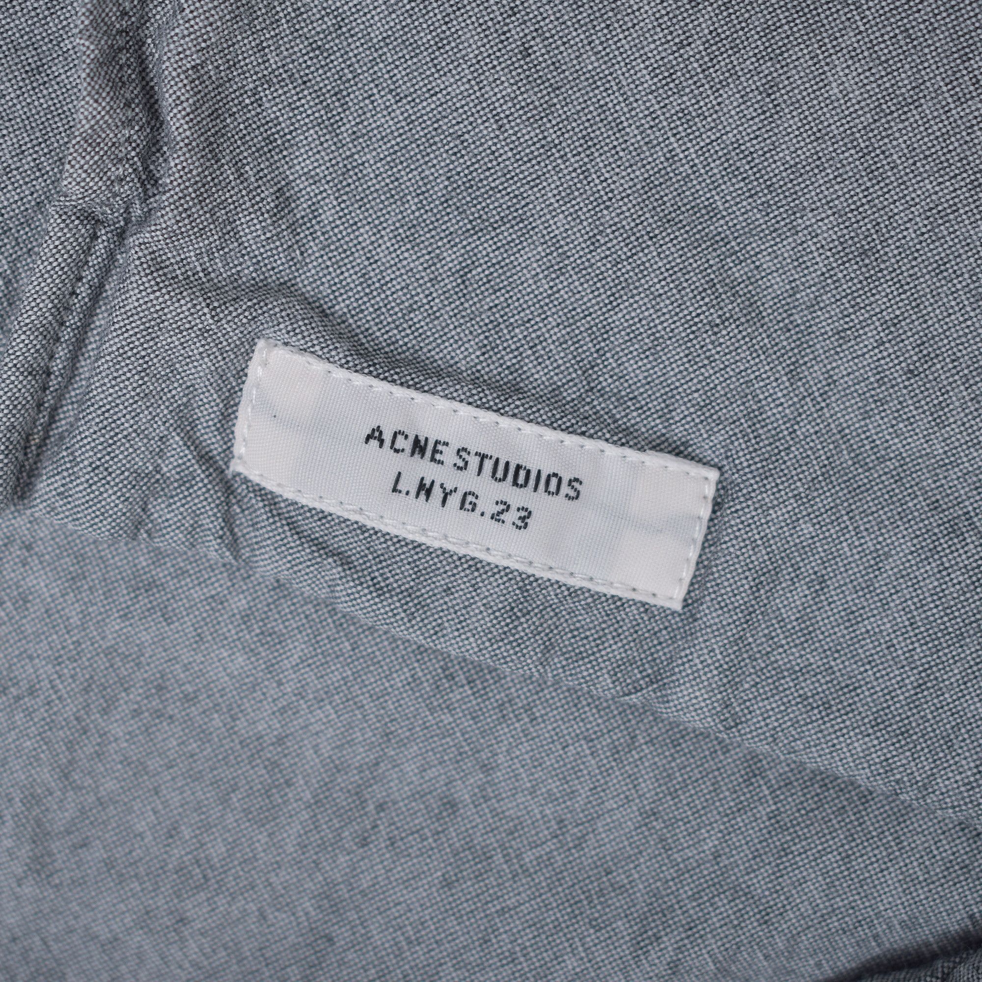 Acne Studios ACNE STUDIOS ISHERWOOD OXFORD SHIRT SIZE 52 Size US L / EU 52-54 / 3 - 2 Thumbnail