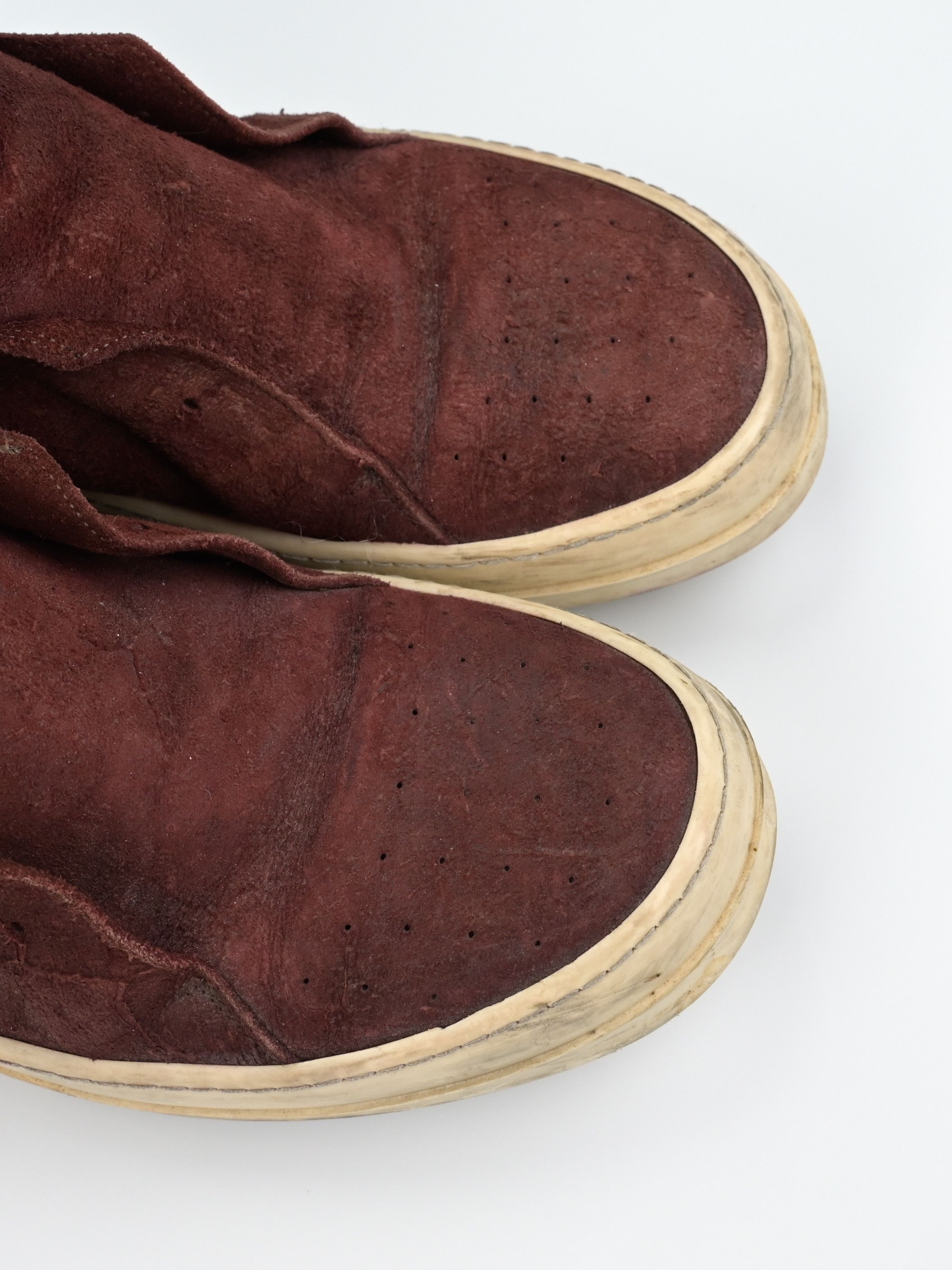 Rick Owens F/W 14 Moody "Blood" Island Dunks Size US 10 / EU 43 - 11 Thumbnail