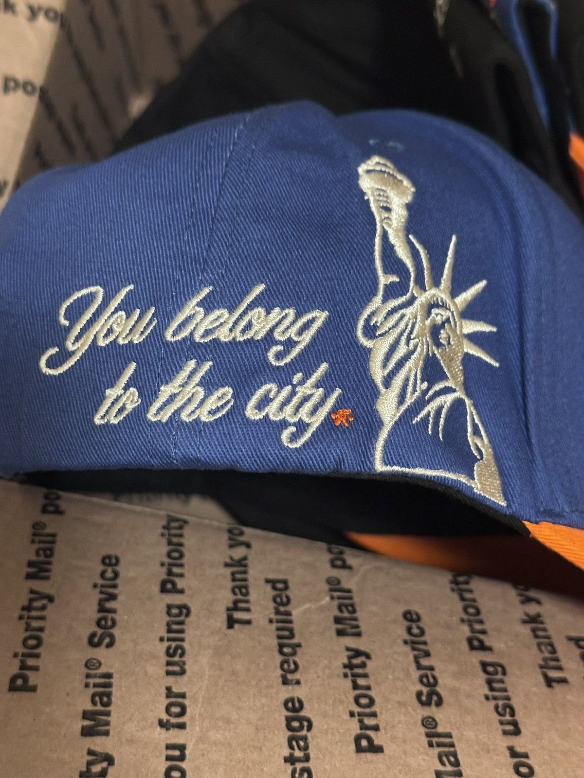 Homme + Femme La Homme Femme, NYC Royalty Snapback Blue and Orange Size ONE SIZE - 5 Thumbnail