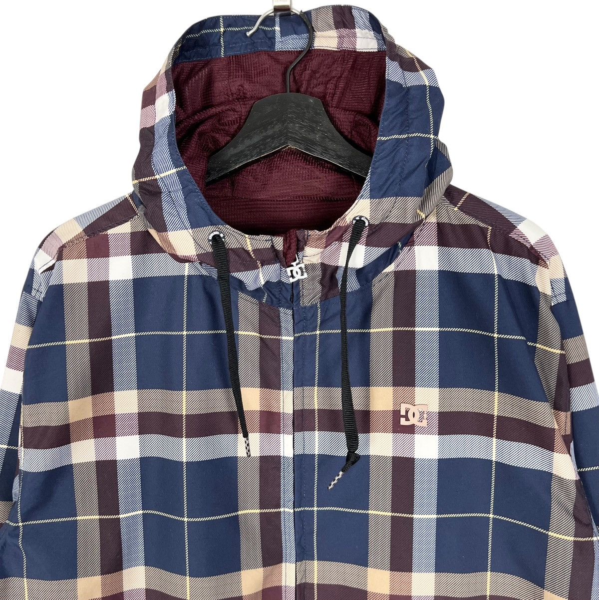 DC DC Skateboard Zipper Hoodie Checkered Windbreaker Jacket Size US L / EU 52-54 / 3 - 2 Thumbnail