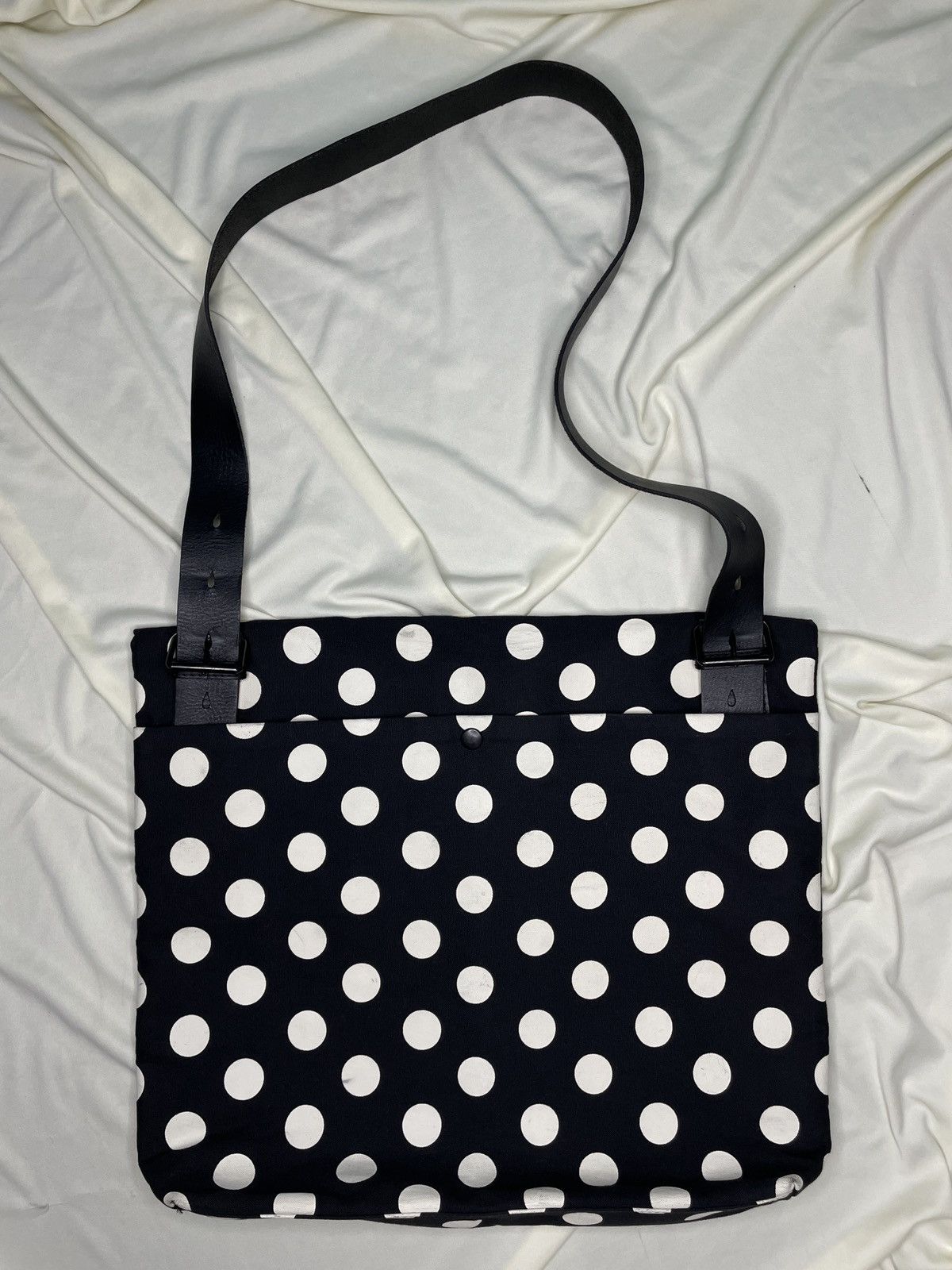 Japanese Brand Y's Yohji Yamamoto Polka Dot Bag Size ONE SIZE - 2 Thumbnail