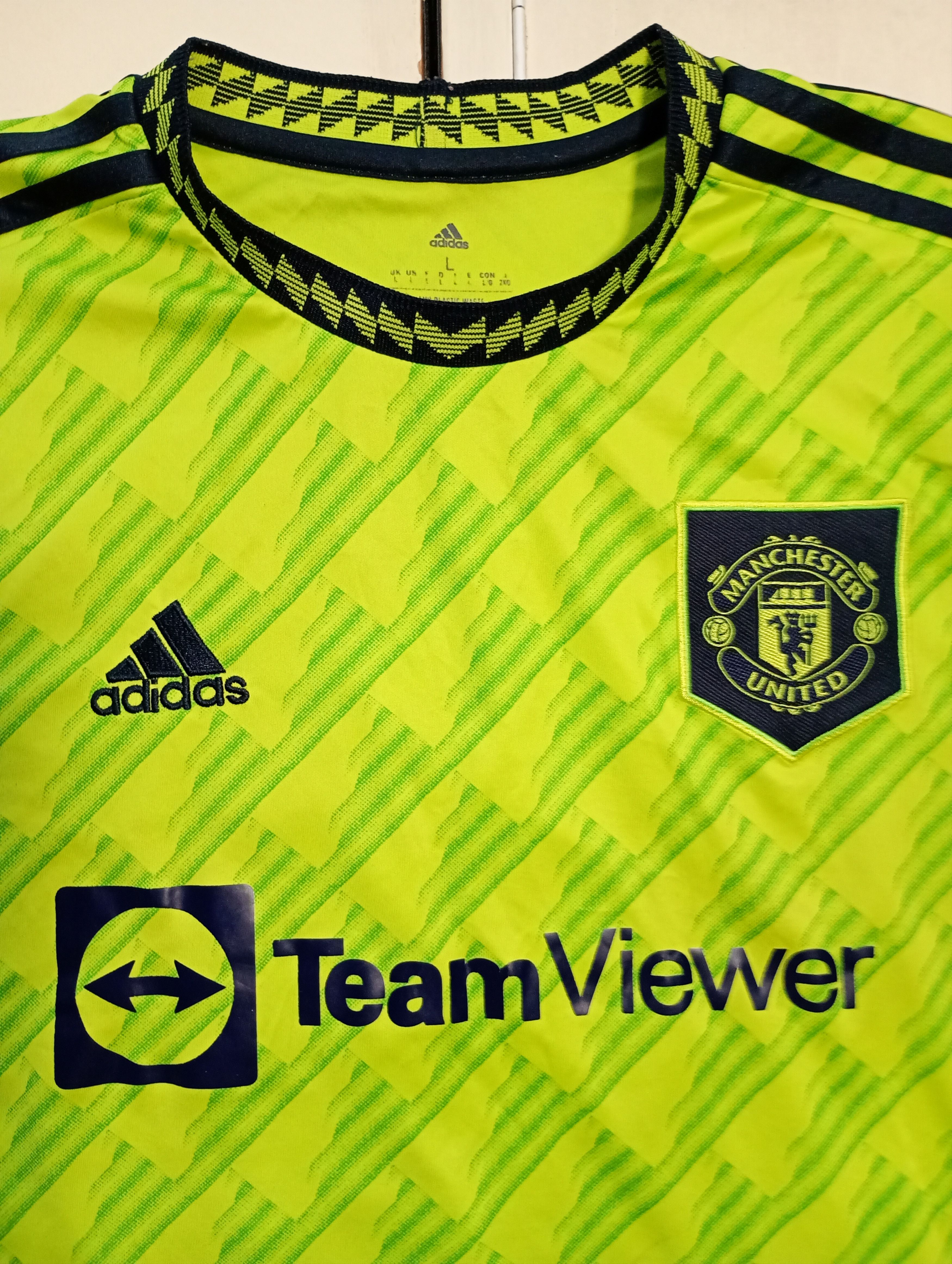 Adidas Adidas Manchester United Third Jersey 25 Sancho 2022-2023 Size US L / EU 52-54 / 3 - 8 Thumbnail