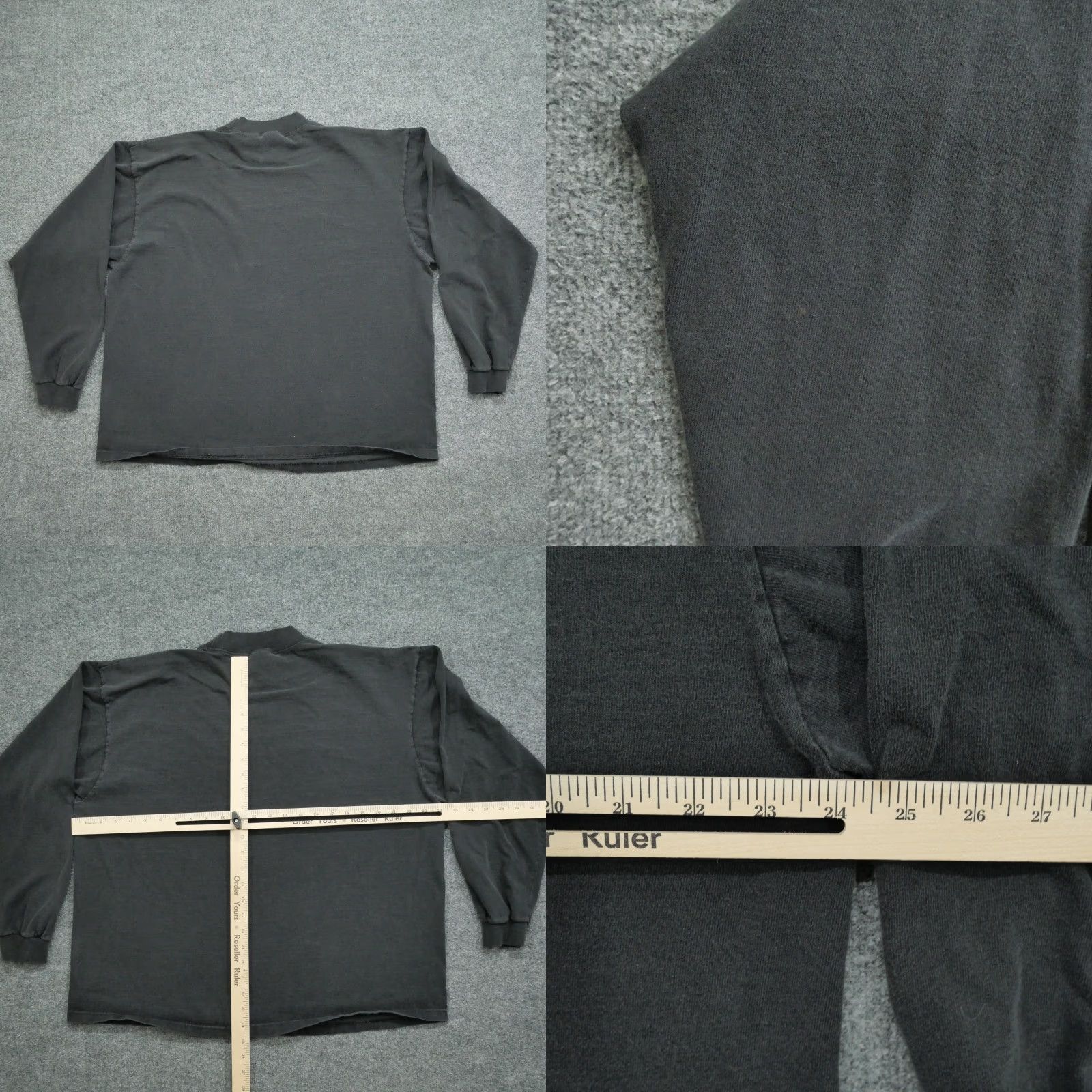 Vintage VINTAGE KMS Haircare T Shirt Men XL Black Long Sleeve 90s Graphic Print College Wear? Size US XL / EU 56 / 4 - 8 Thumbnail