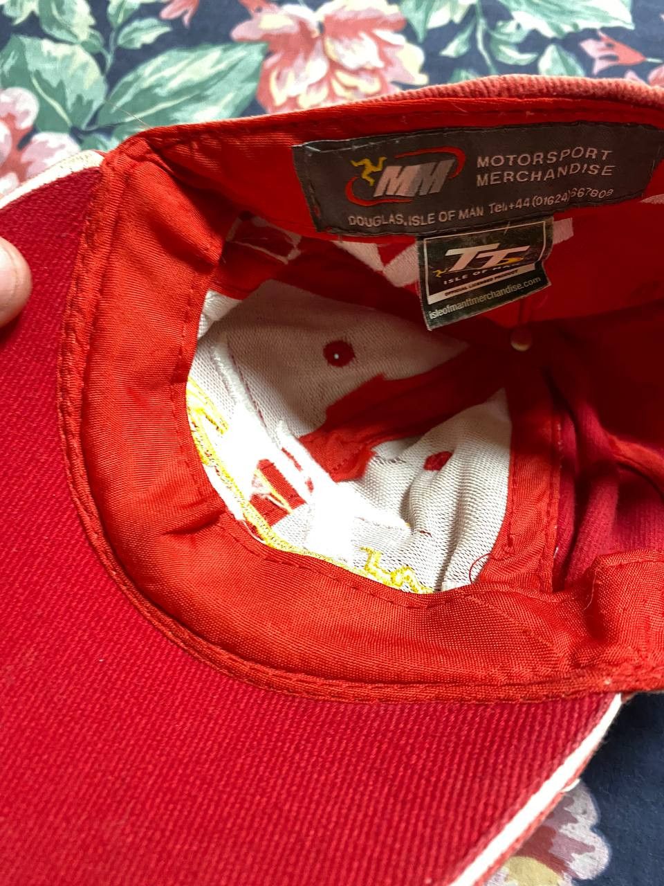 Other Vintage TT Isle Of Man Racing Hat Cap 90s Size ONE SIZE - 5 Thumbnail