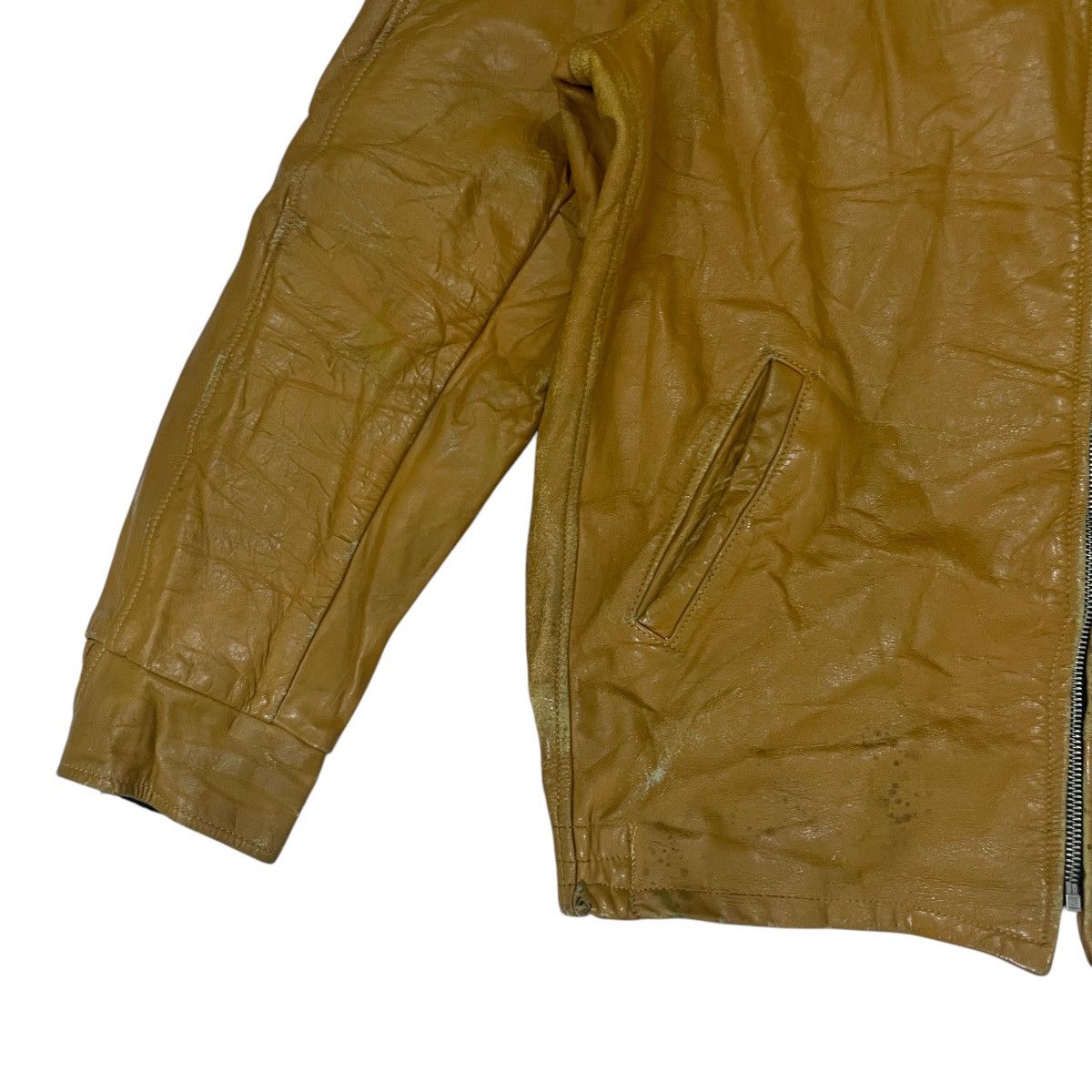 Vintage Vintage 80s Laurier University Leather Jacket Size US M / EU 48-50 / 2 - 9 Thumbnail