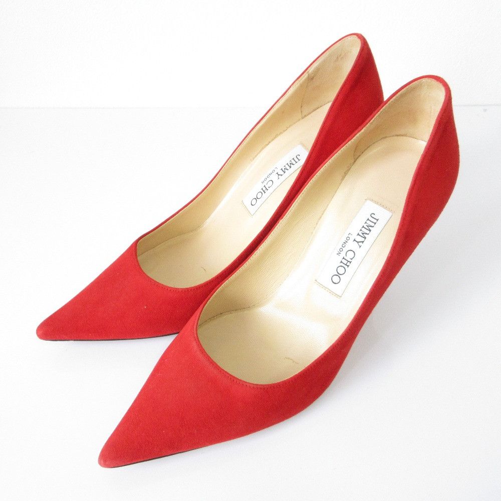 Jimmy Choo Jimmy Choo Jimmy Choo Suede Pumps Suede Shoes DUTY FREE for USA Size ONE SIZE - 1 Thumbnail