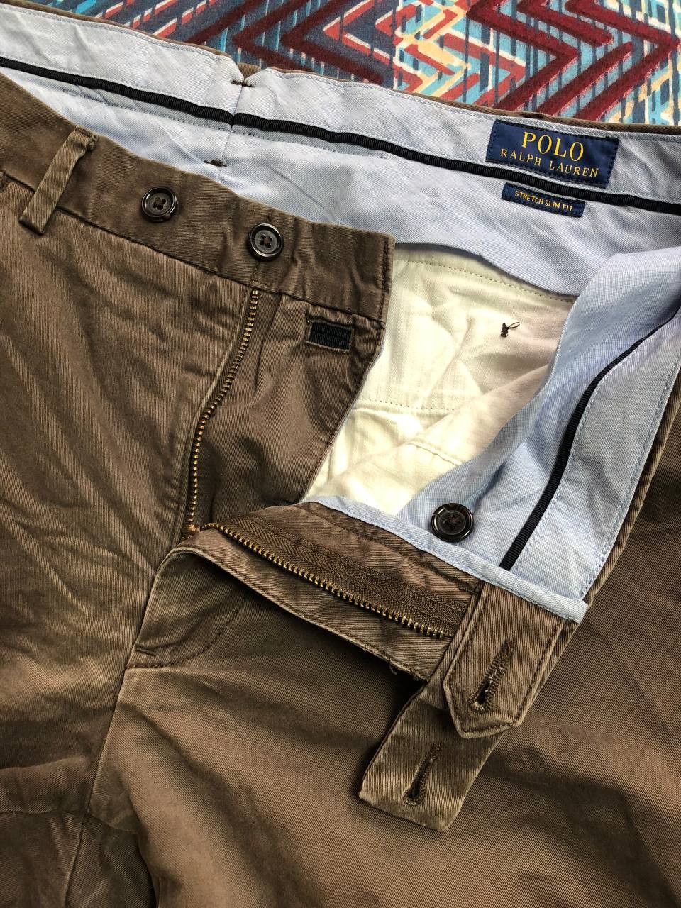 Polo Ralph Lauren × Vintage Vintage Polo Ralph Lauren Chino Casual Pants Size US 33 - 15 Thumbnail