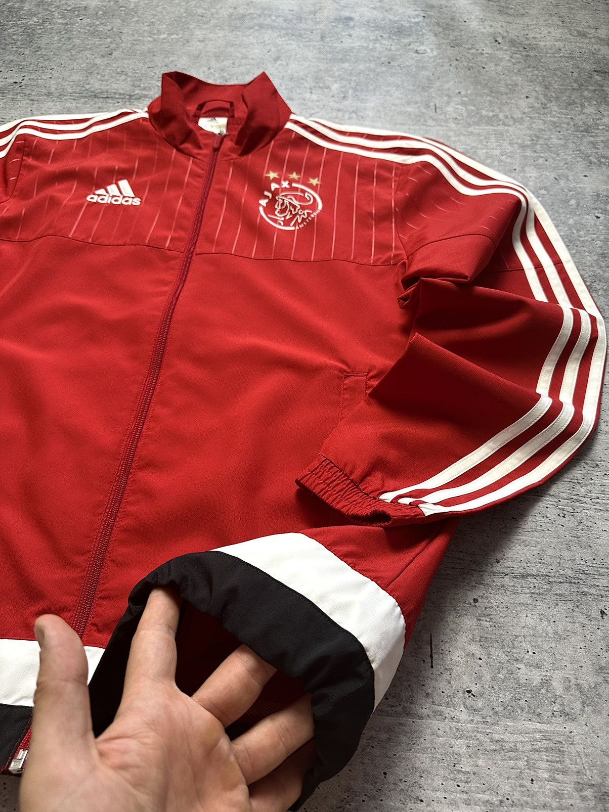 Adidas Adidas AJAX Amsterdam Soccer Football Track 2014 FIFA Jacket Size US S / EU 44-46 / 1 - 6 Thumbnail