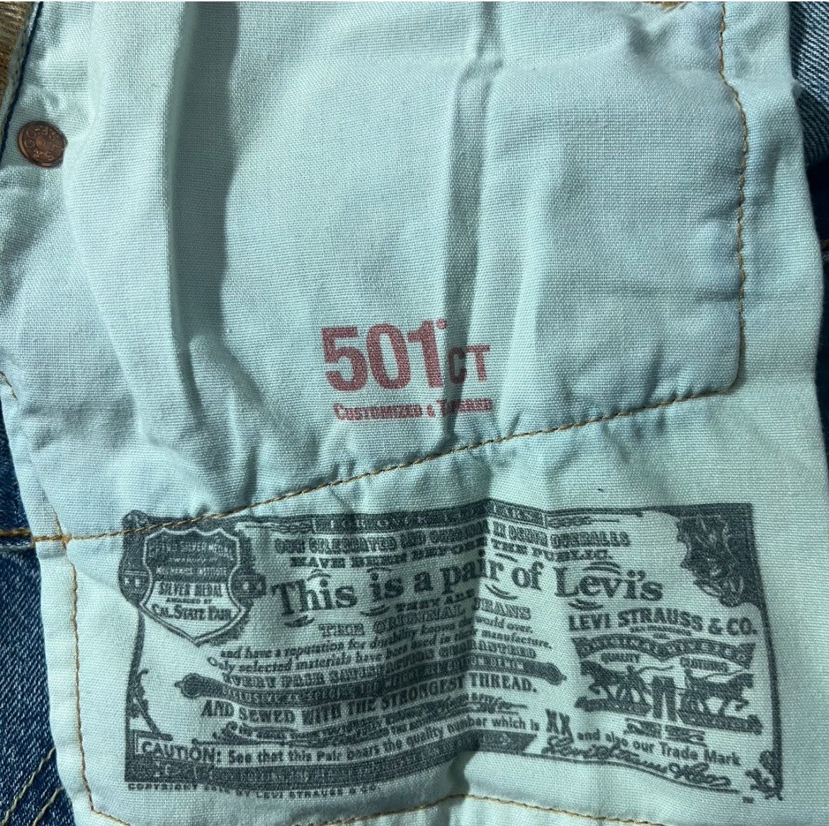 Levi's × Vintage Vintage 501 Levi’s Size 28" / US 6 / IT 42 - 4 Thumbnail