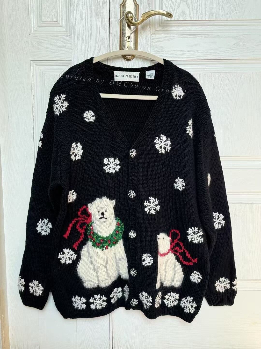 Vintage Vintage Christmas Sweater Size S / US 4 / IT 40 - 1 Thumbnail