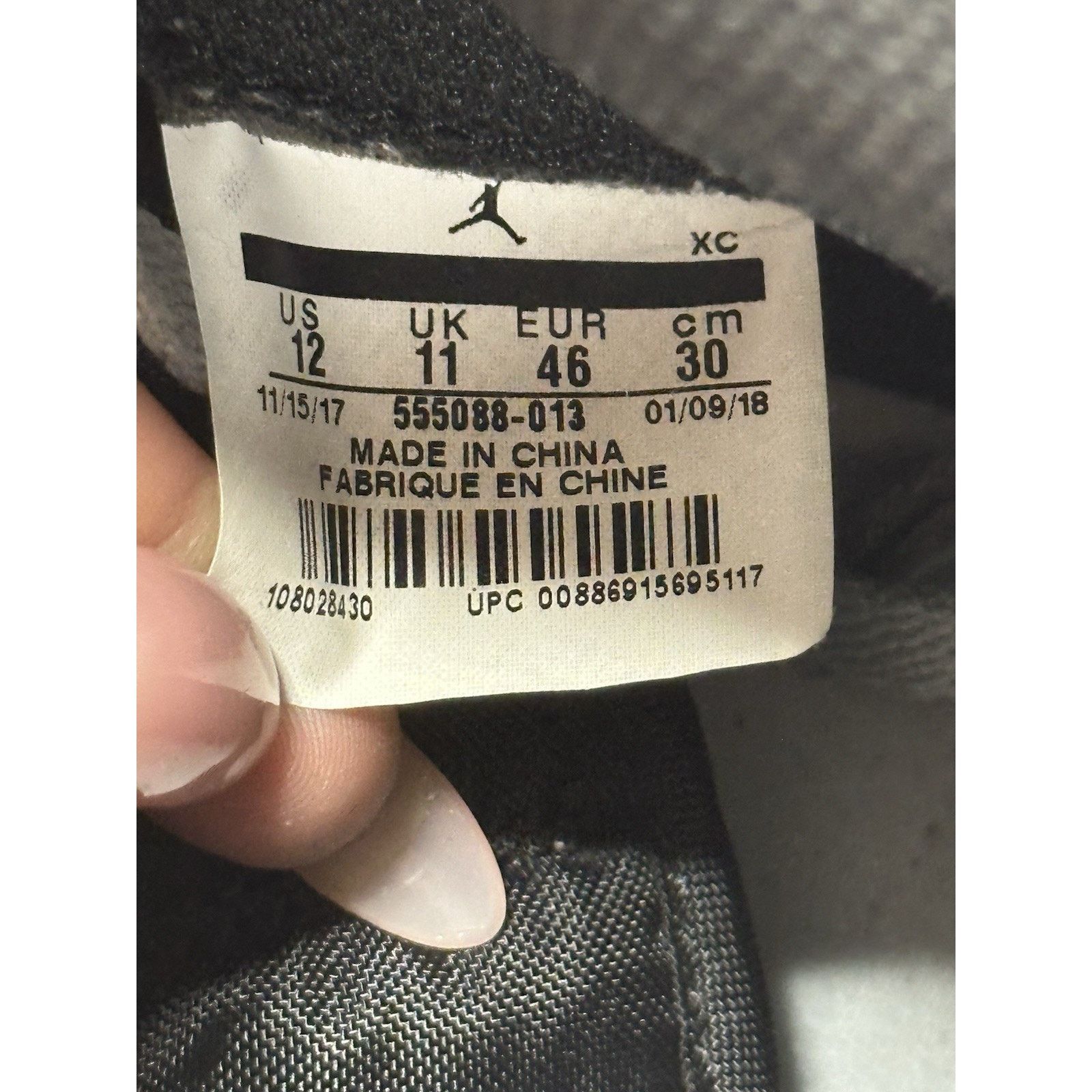 Jordan Brand Jordan 1 Retro OG High Shadow 2018 - Size 12 Size US 12 / EU 45 - 7 Thumbnail