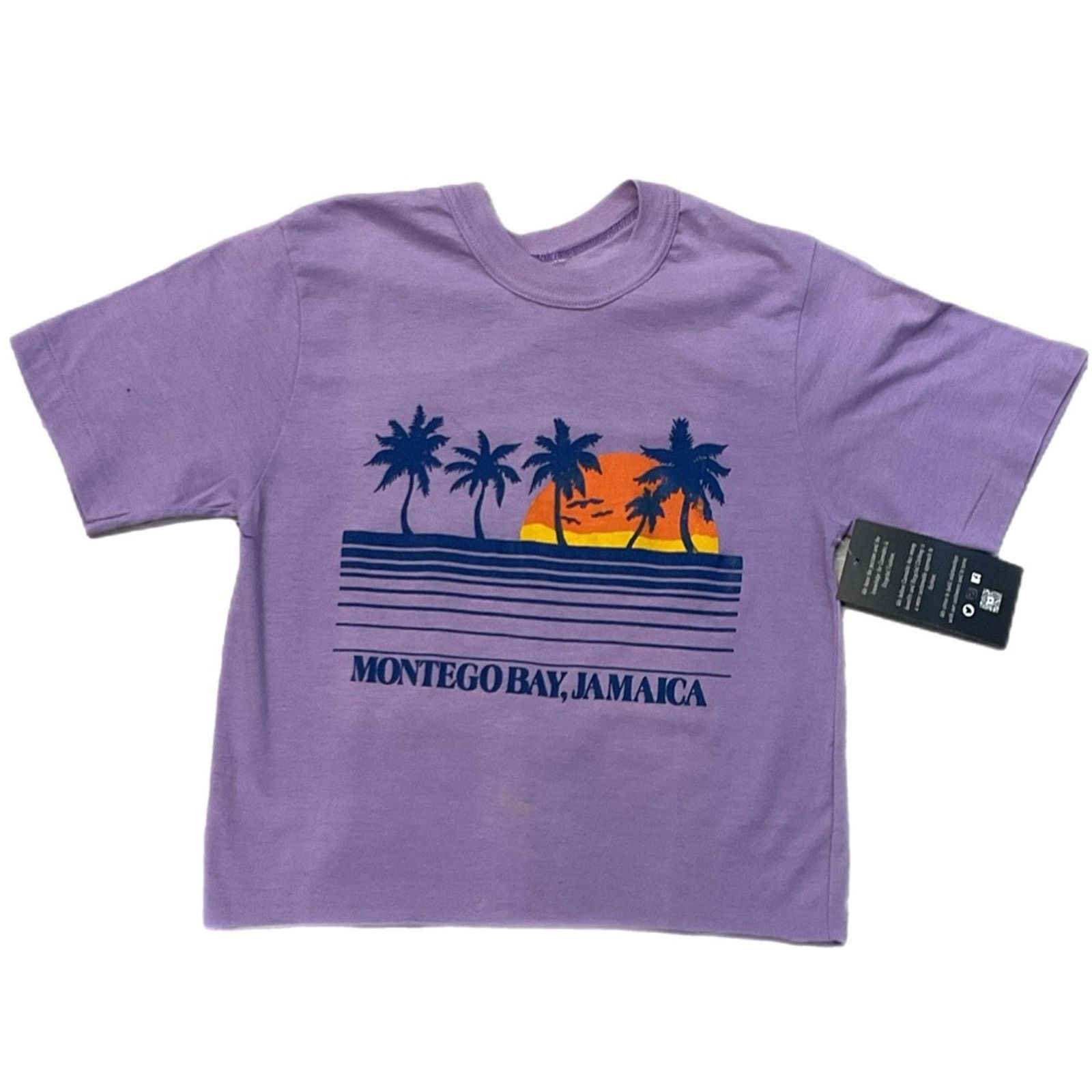 Vintage Vintage Montego Bay Jamaica Crop Top Size S / US 4 / IT 40 - 1 Thumbnail