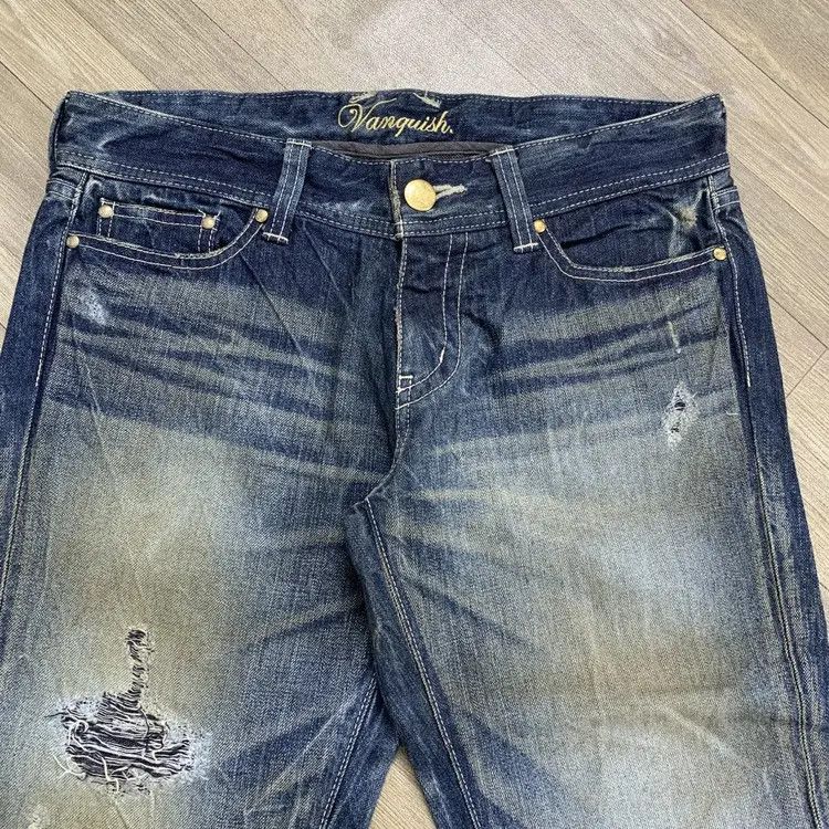 If Six Was Nine Vanquish Distressed lgb Ifsixwasnine Flared Denim Size US 31 - 2 Thumbnail