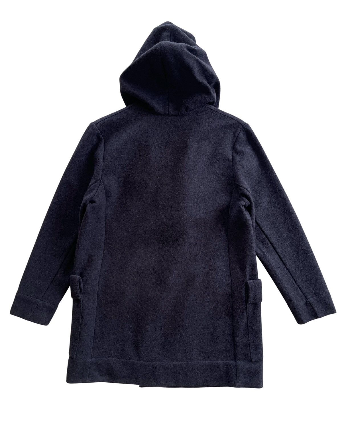 Stephan Schneider Stephan Schneider Atheneum Avantgarde Coat Hooded Navy Blue Size US S / EU 44-46 / 1 - 4 Thumbnail