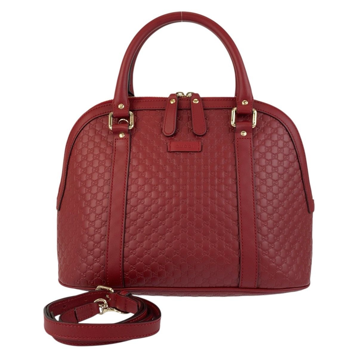Gucci Gucci Gucci Microguccissima Leather 2way bag Leather Handbag 449663 DUTY FREE for USA Size ONE SIZE - 1 Thumbnail
