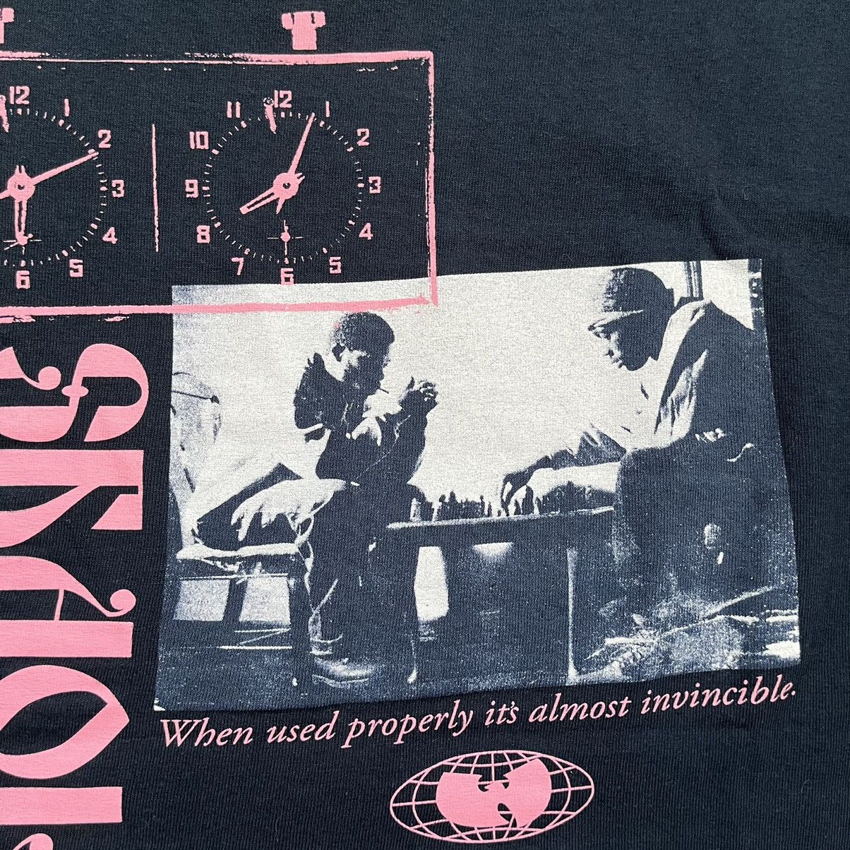 Wu-Tang Clan 🔴Wu Wear Shirt Size Small Wu-Tang Chess Gza Rza Navy Blue Size US S / EU 44-46 / 1 - 2 Thumbnail