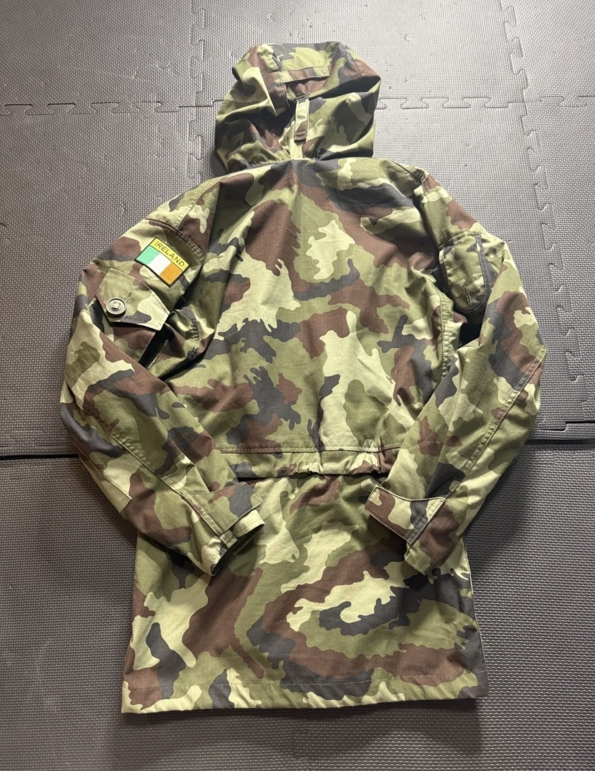 Vintage Irish Defense Force DPM Parka Paddyflage Camouflage Parka Size US S / EU 44-46 / 1 - 3 Thumbnail