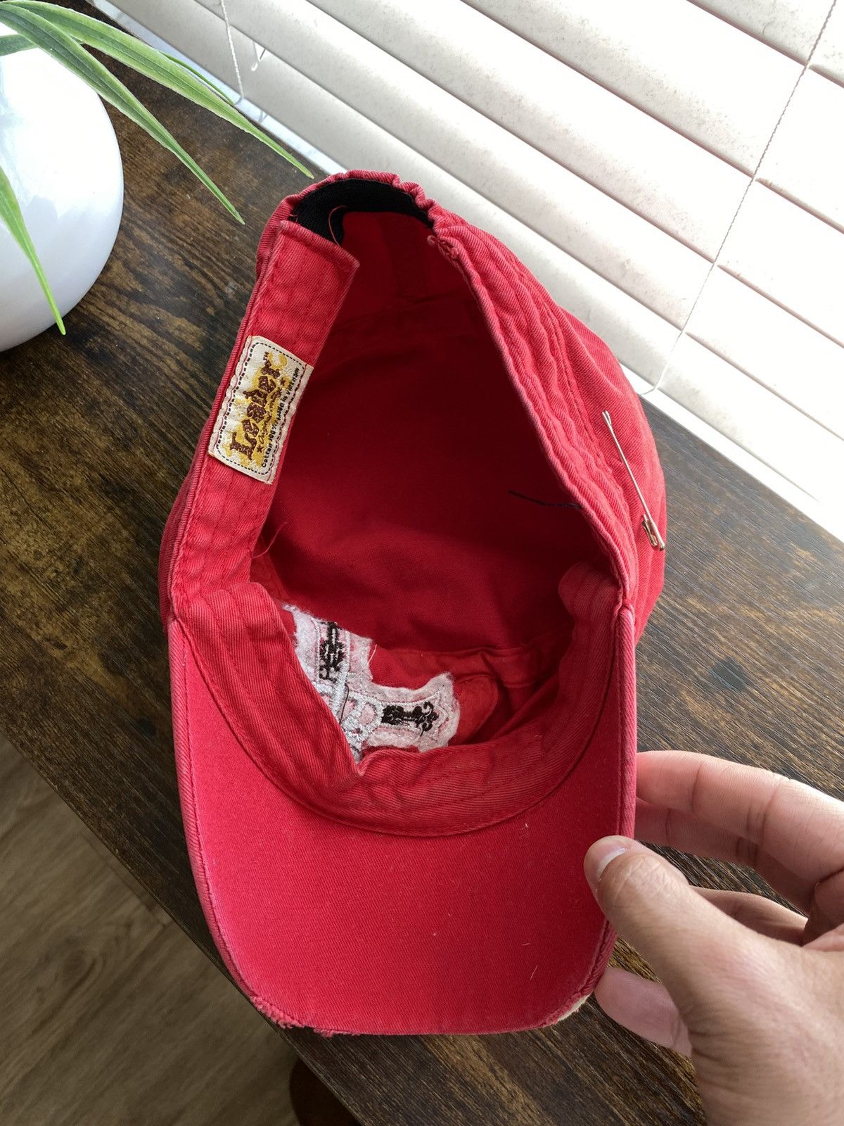 Other Y2K Cross Grunge Goth Army Hat Size ONE SIZE - 7 Thumbnail