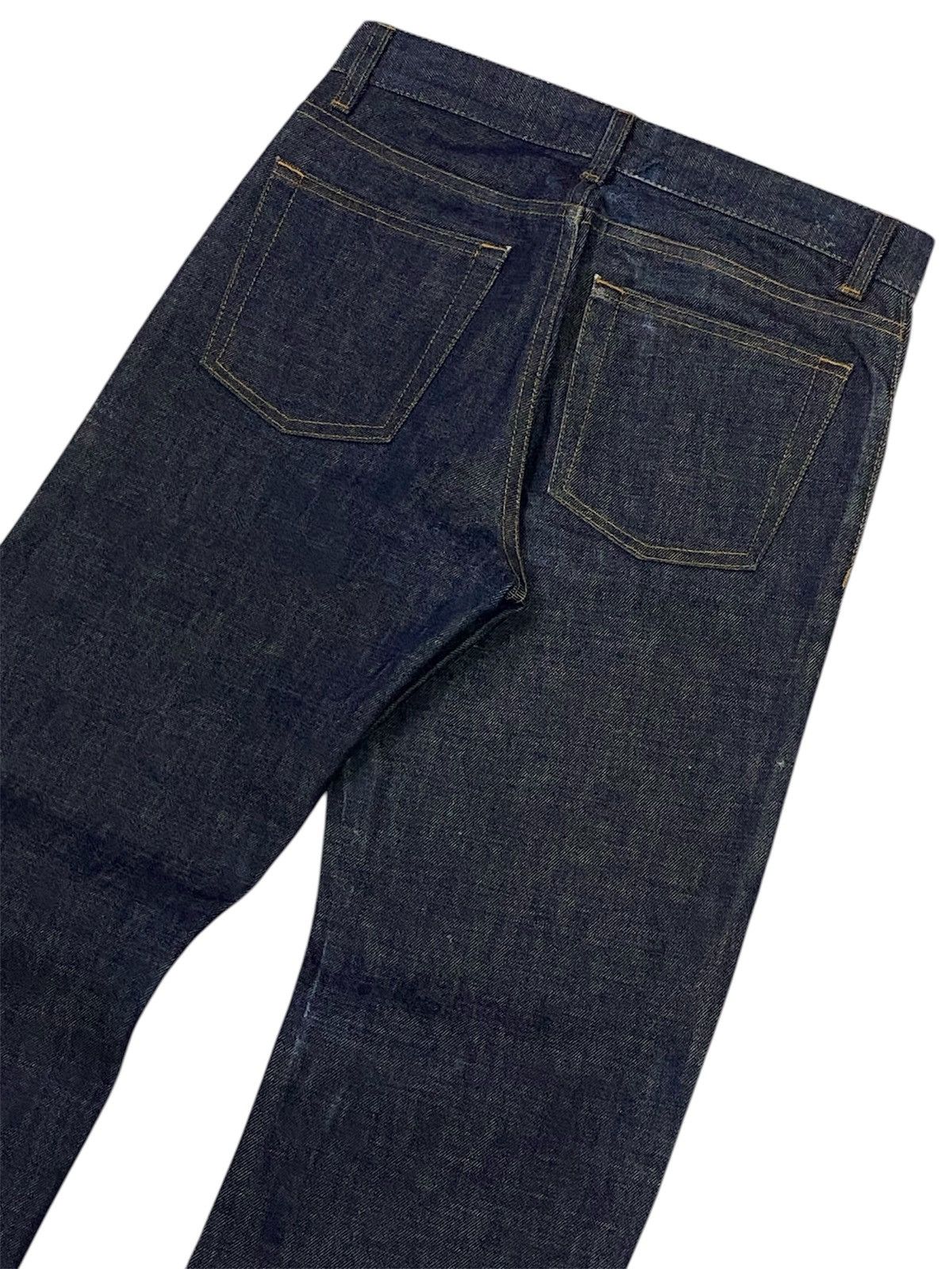 Helmut Lang Helmut Lang 1999 Classic Cut Raw Denim Pants Size US 29 - 6 Thumbnail