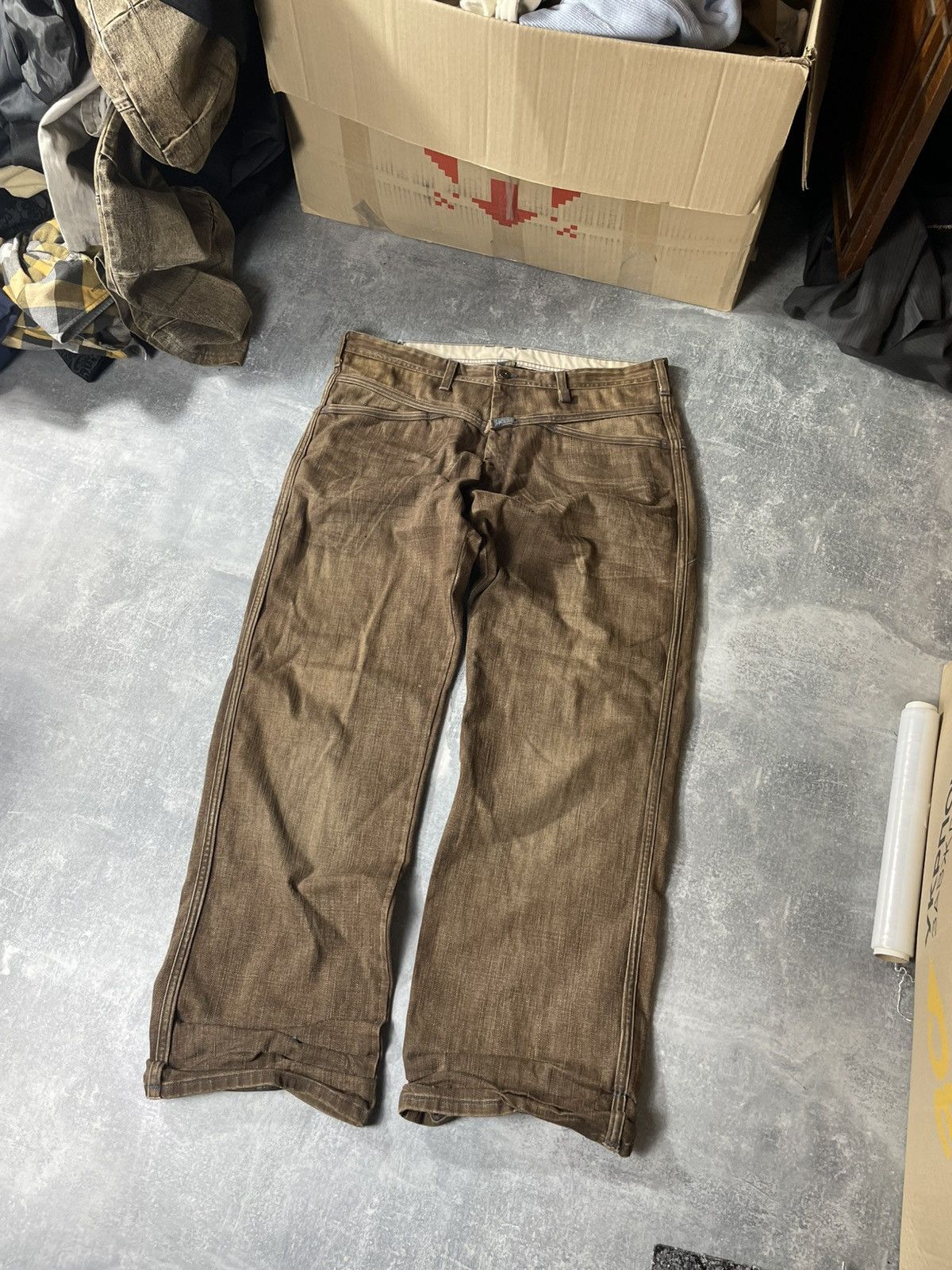 Marithe + Francois Girbaud Marithe Francois Girbaud vintage Y2K buttons pants jeans Size US 33 - 3 Thumbnail